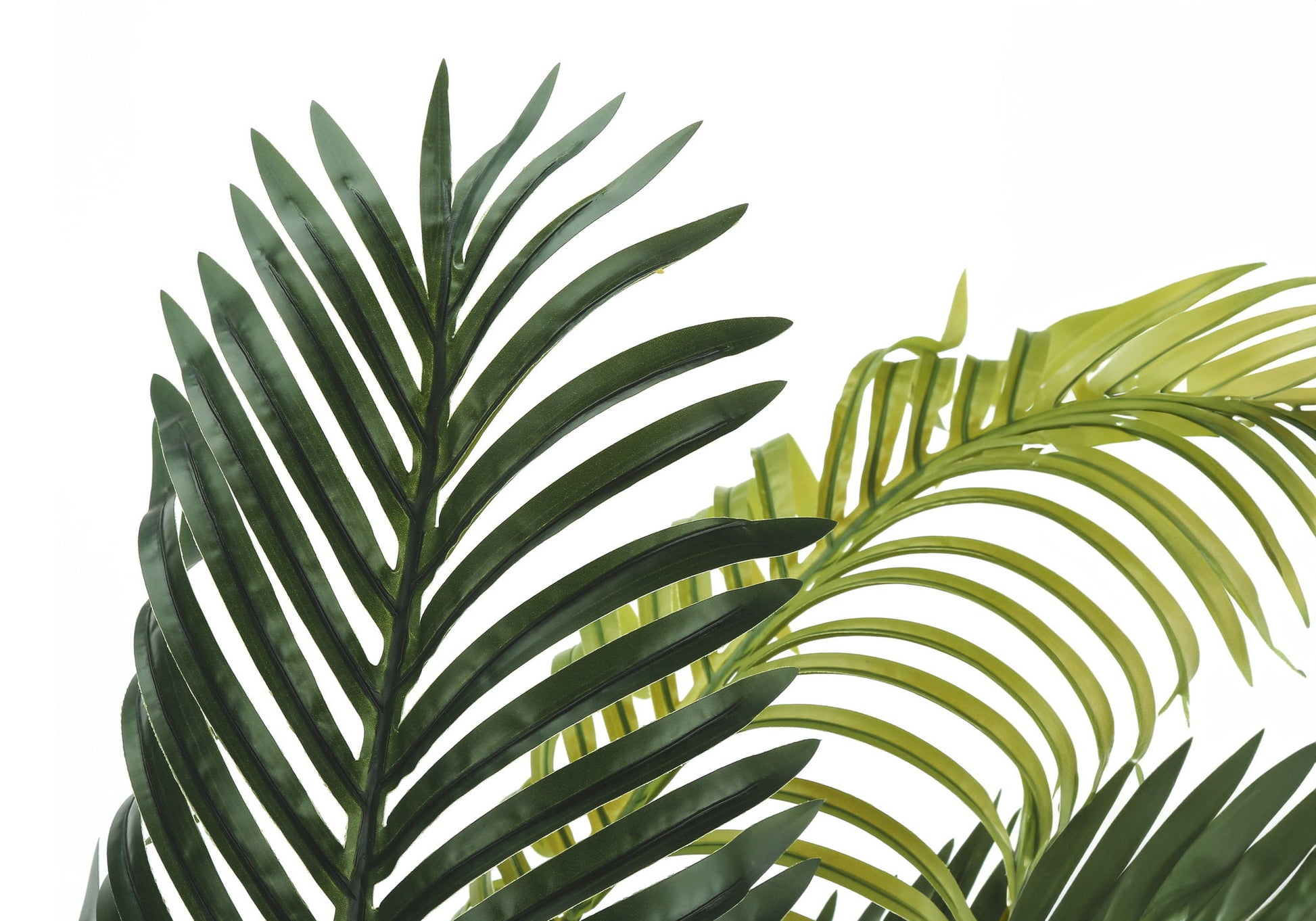 47" Tall, Artificial Plant, Palm Tree, Indoor, Faux, Fake, Floor, Greenery, Potted, Real Touch, Decorative - Green / Black - Best Buy Furniture
