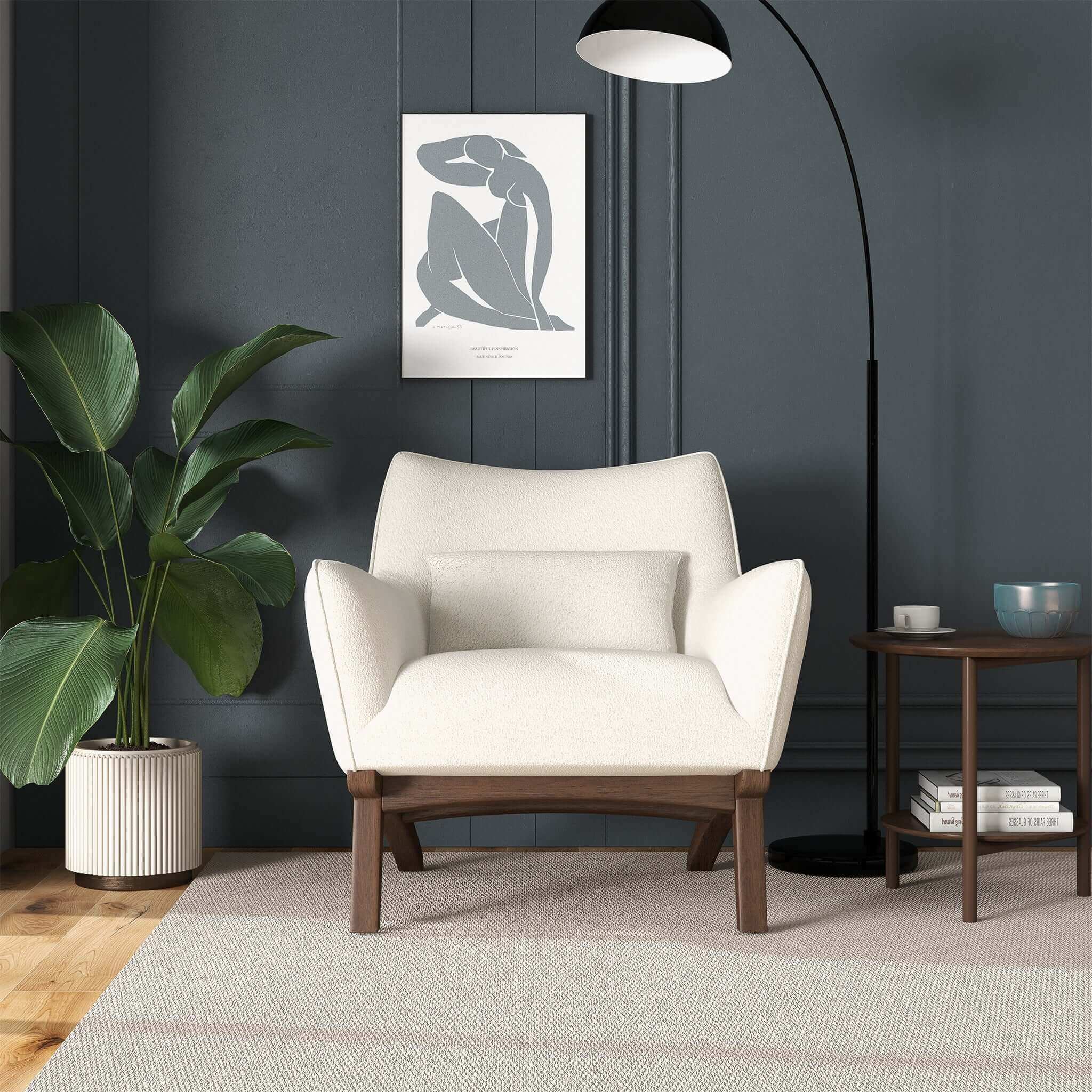 Brayden - Mid-Century Moder Armchair - Best Buy Furniture