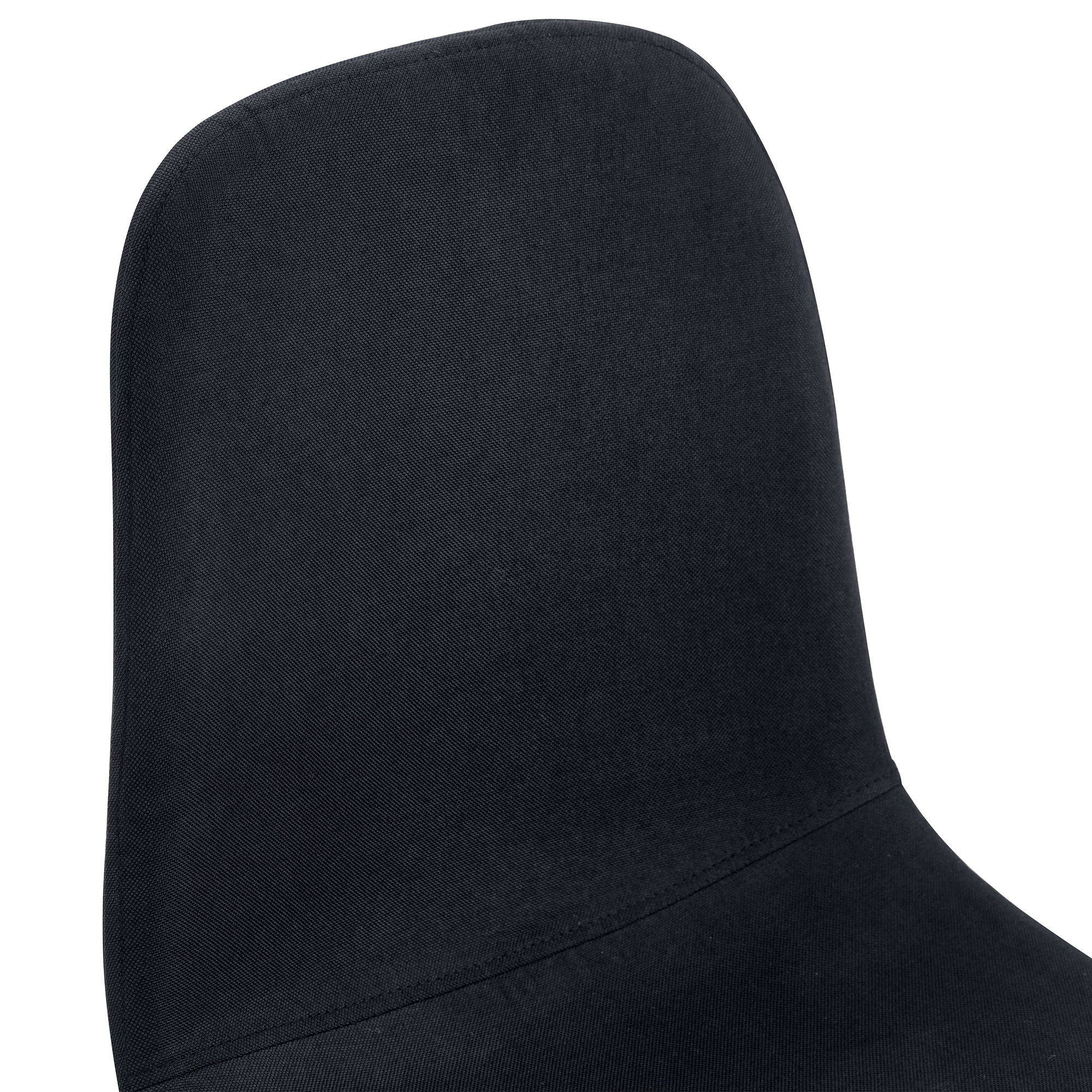 Modern Medieval Style Cushioned Side Chairs Set With Black Metal Legs For Kitchens - Best Buy Furniture