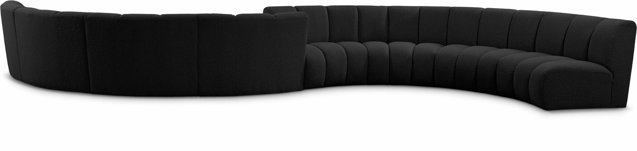 Infinity - 8 Piece Boucle Modular Sectional - Best Buy Furniture