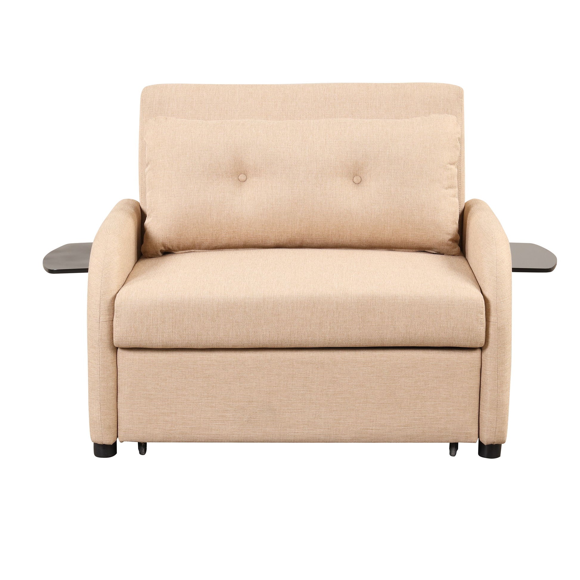 Versatile Pull Out Sofa Sleeper 3 In 1 With Wing Table & USB Charge, Compact Design - Best Buy Furniture