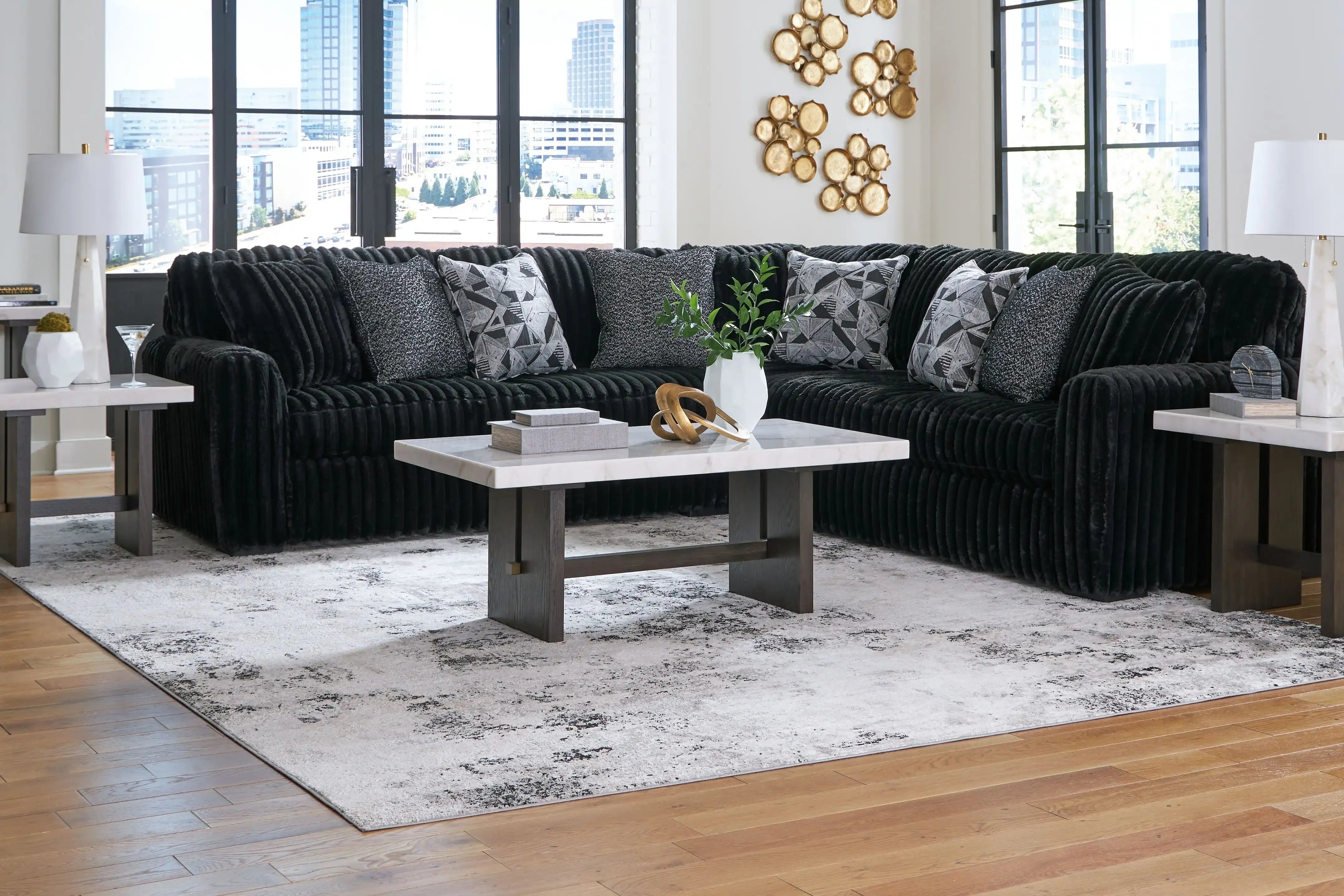 Midnight-Madness - Sectional - Best Buy Furniture