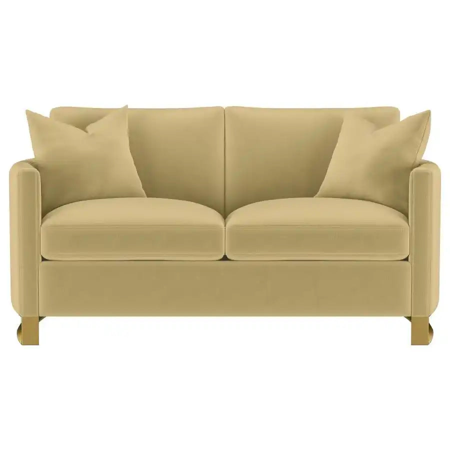 Corliss - Upholstered Arched Arm Loveseat - Best Buy Furniture