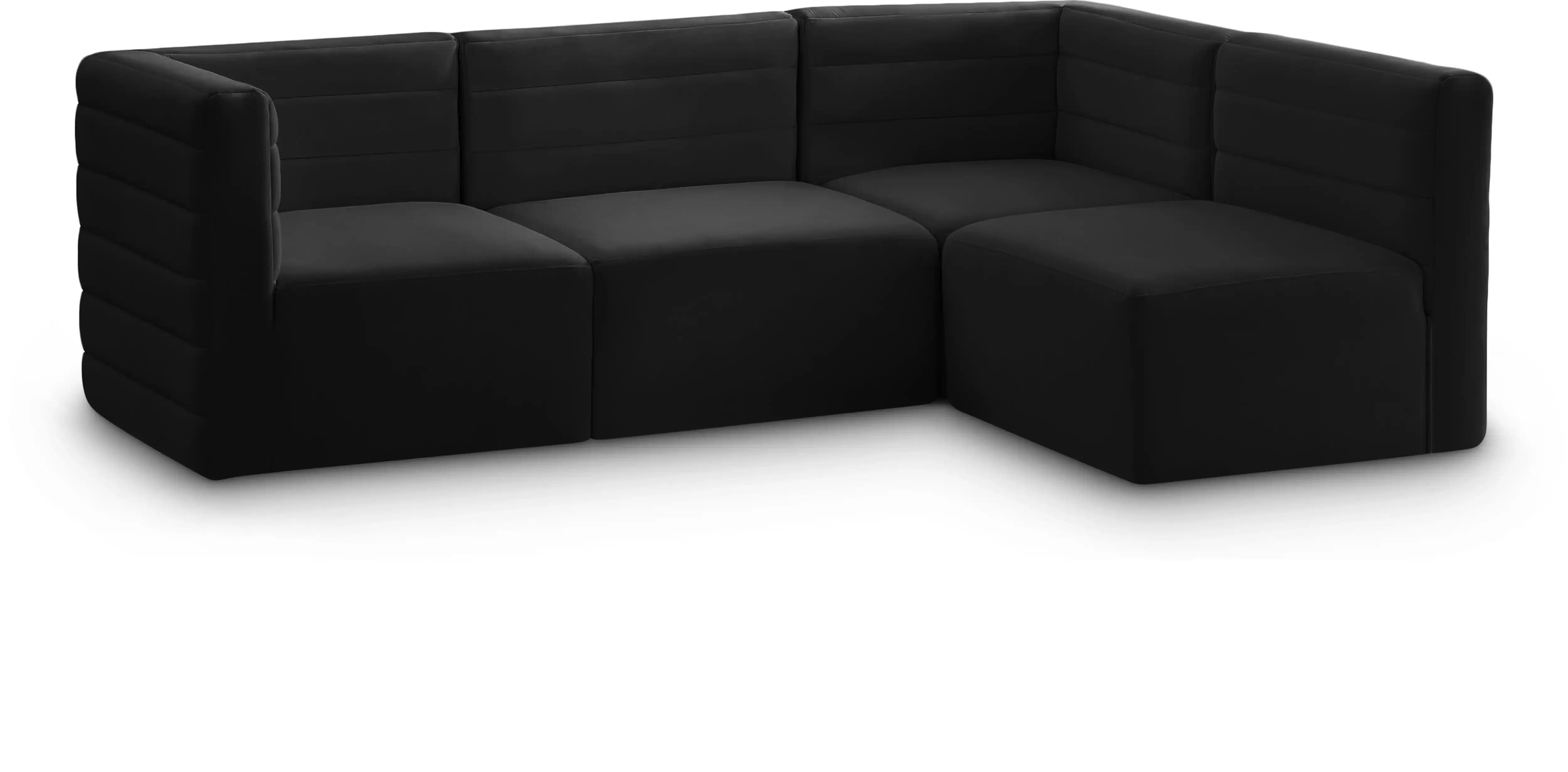 Quincy - 4 Piece Modular Sectional - Best Buy Furniture