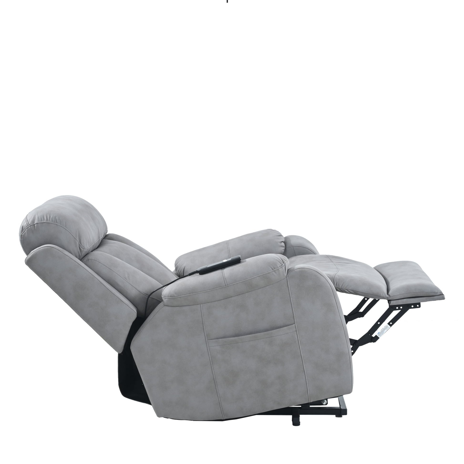 Lift Chair Recliner For Elderly Power Remote Control Recliner Sofa Relax Soft Chair Anti-Skid Australia Cashmere Fabric Furniture Living Room - Best Buy Furniture