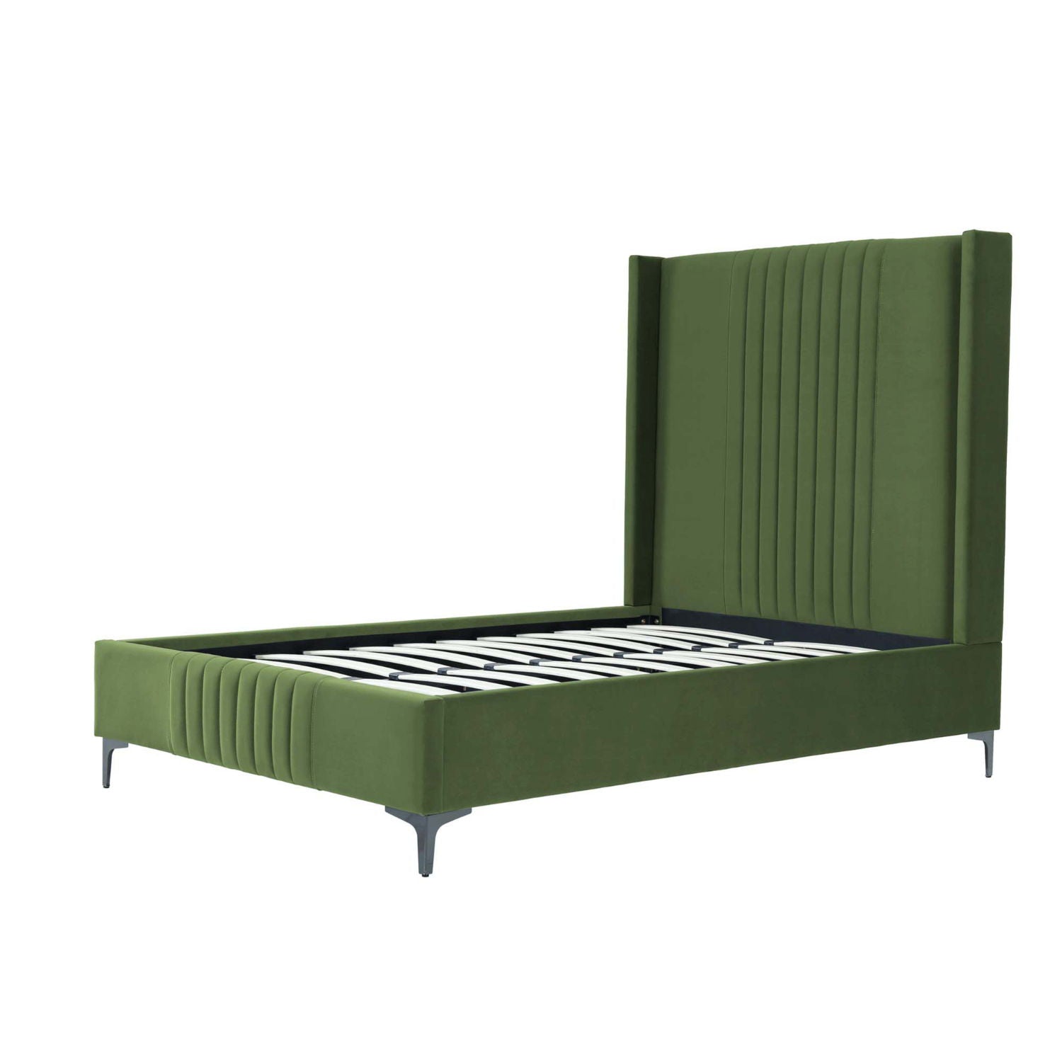 Promenade - Bed With Upholstered Headboard And Slats