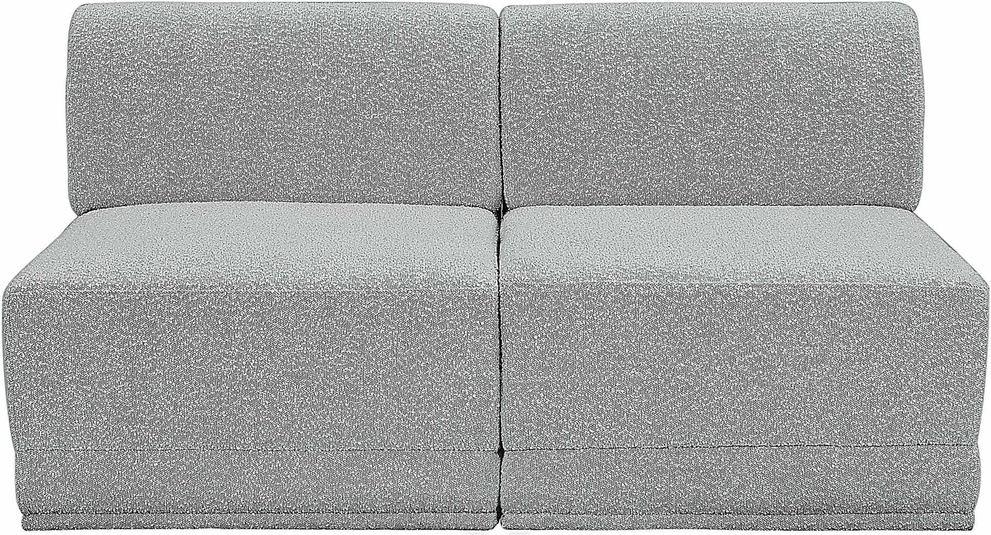 Ollie - 2 Seat Armless Modular Sofa - Best Buy Furniture