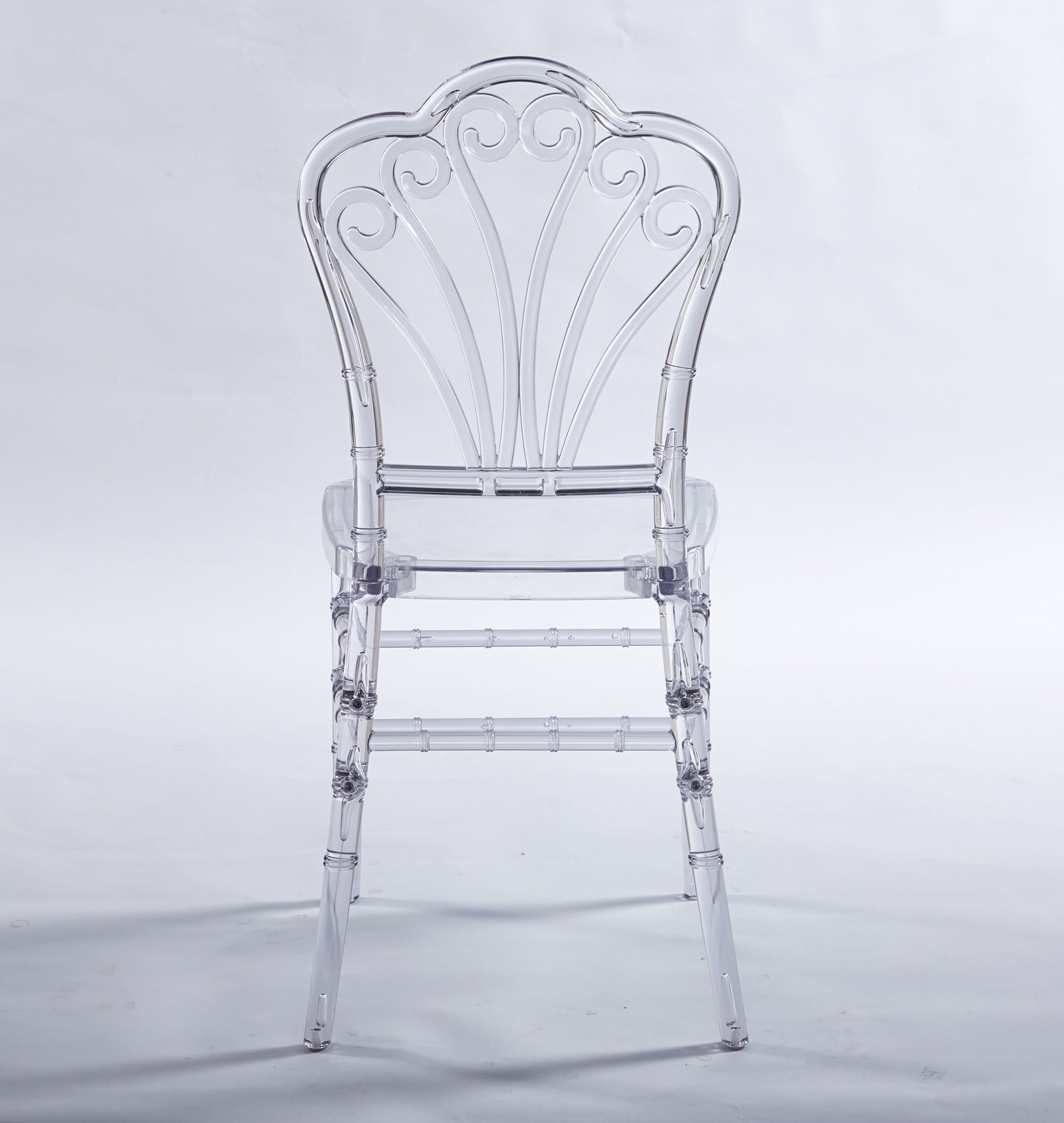 Welding Chair, Dining Chair / Plastic Seat (Set of 4) - Transparent - Best Buy Furniture