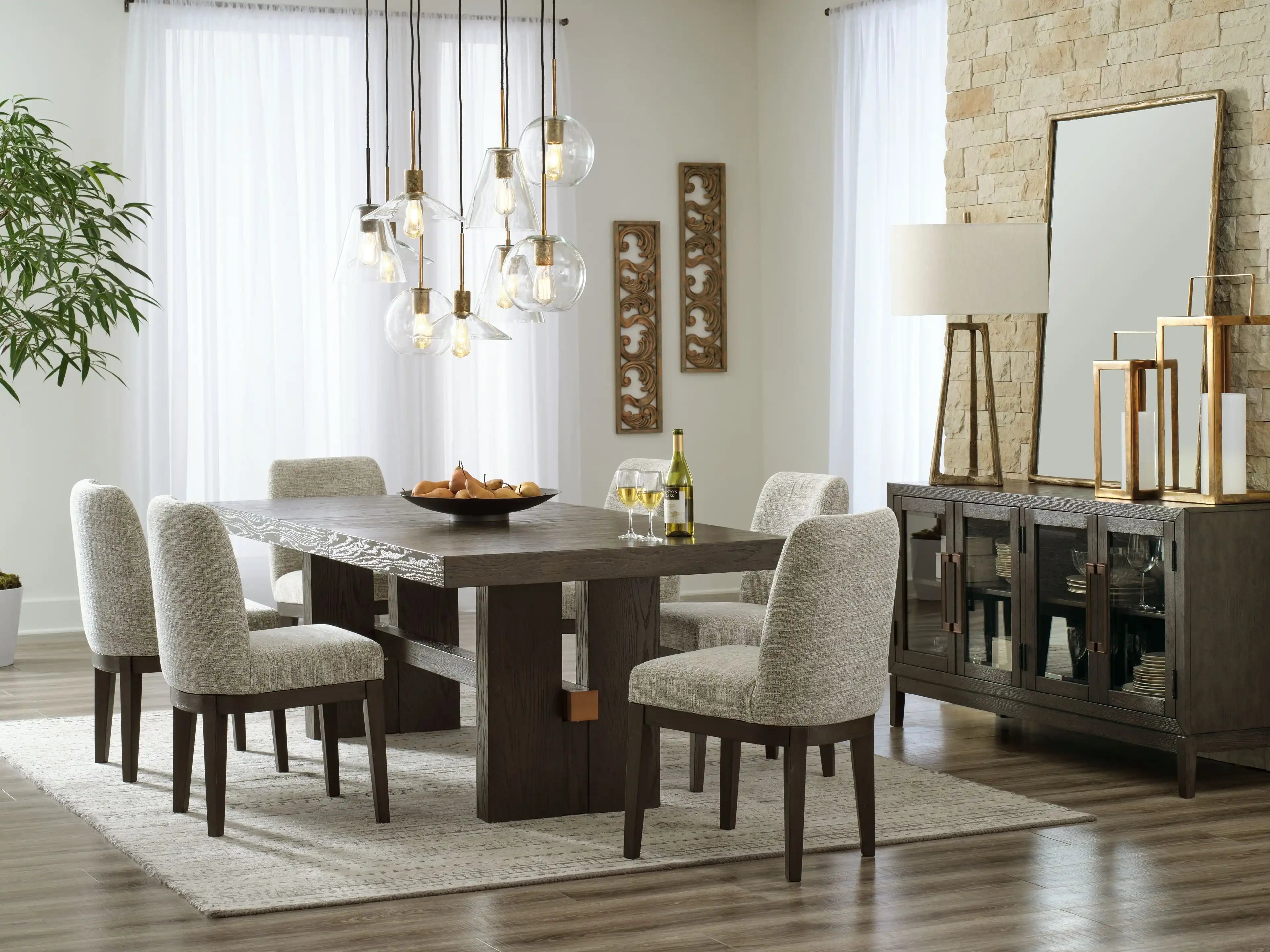 Burkhaus - Dining Room Set - Best Buy Furniture