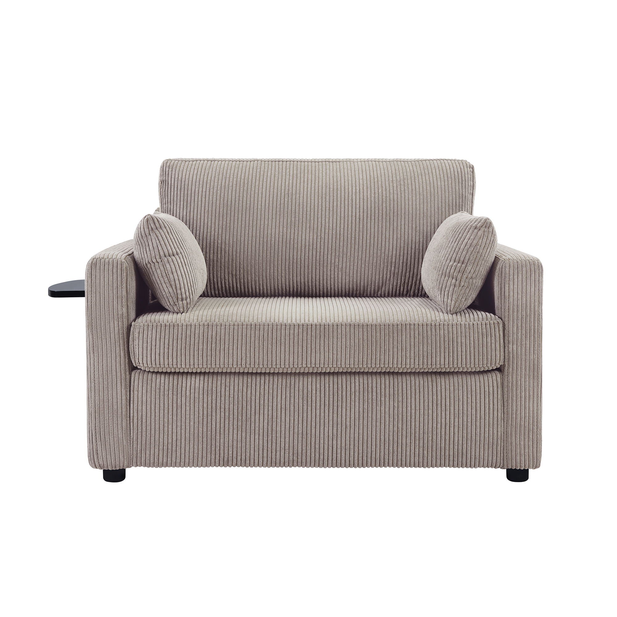Sleeper Sofa With Foldable Mattress, USB Ports, Side Table & Storage Pocket - Best Buy Furniture