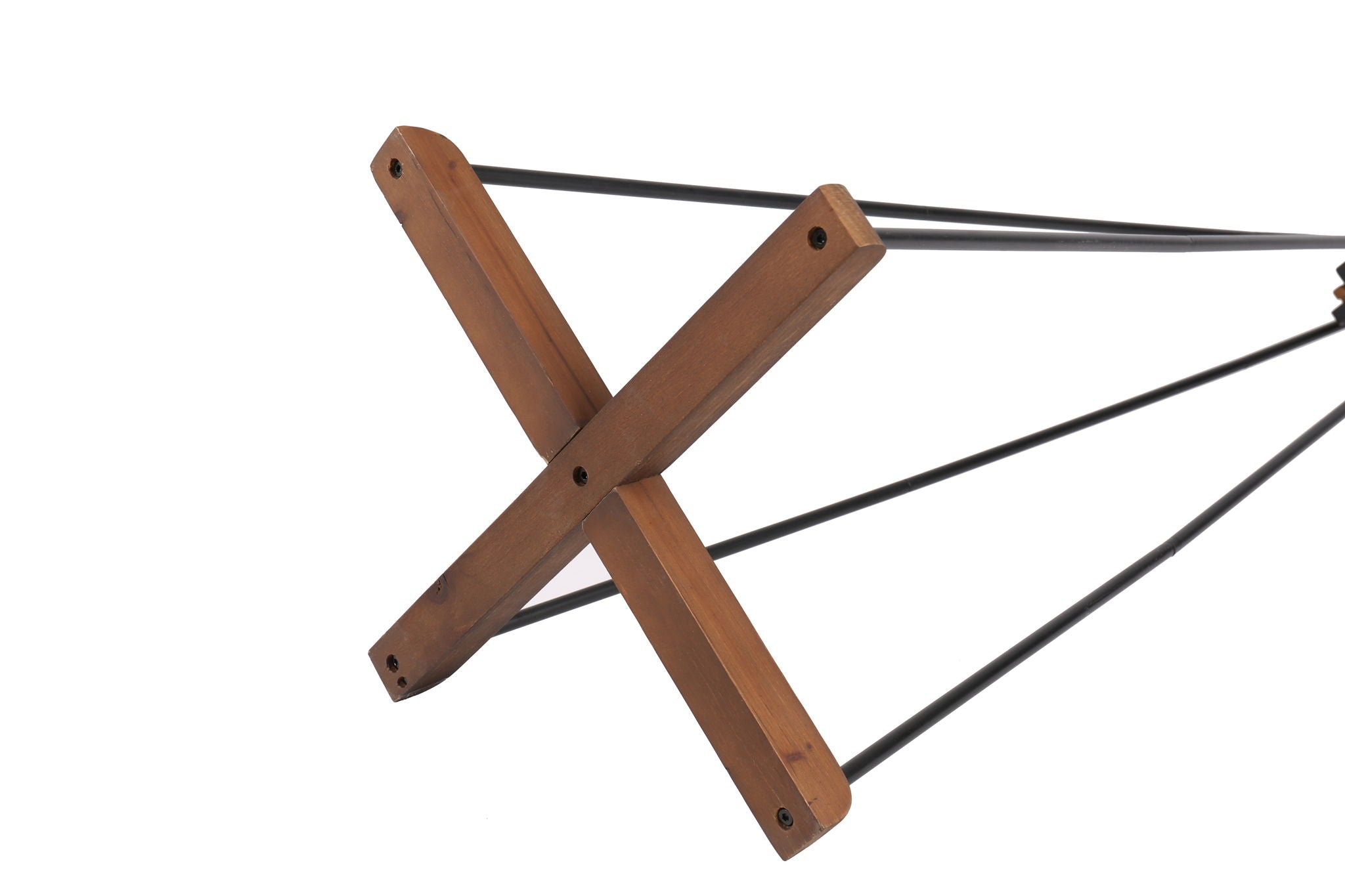 Reclaimed Wood And Metal Freestanding Coat Rack With Hooks Use In Bedroom, Living Room - Natural - Best Buy Furniture