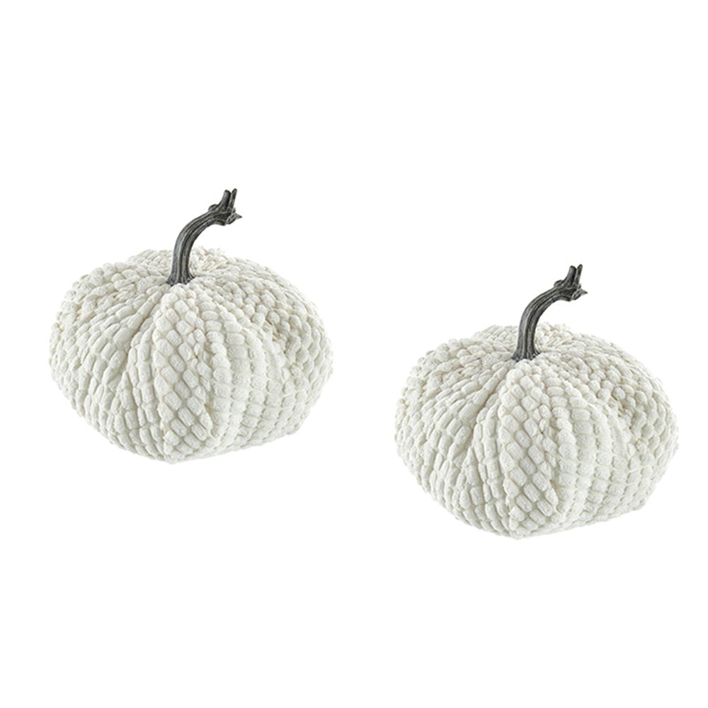 Chenille Weighted Pumpkin Ornament Decor For Holiday Harvest Festival Fall Festival & Thanksgiving - Best Buy Furniture