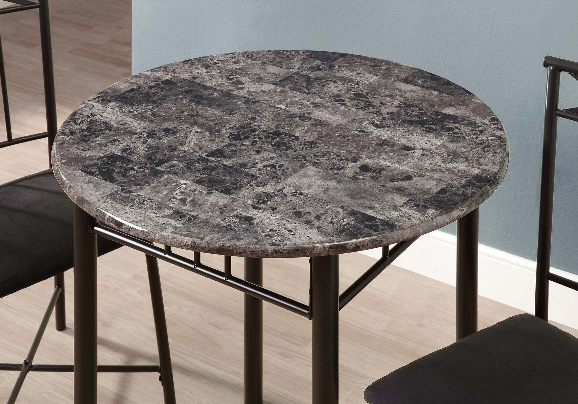 Dining Table Set Small Round 3 Pieces Set - Best Buy Furniture