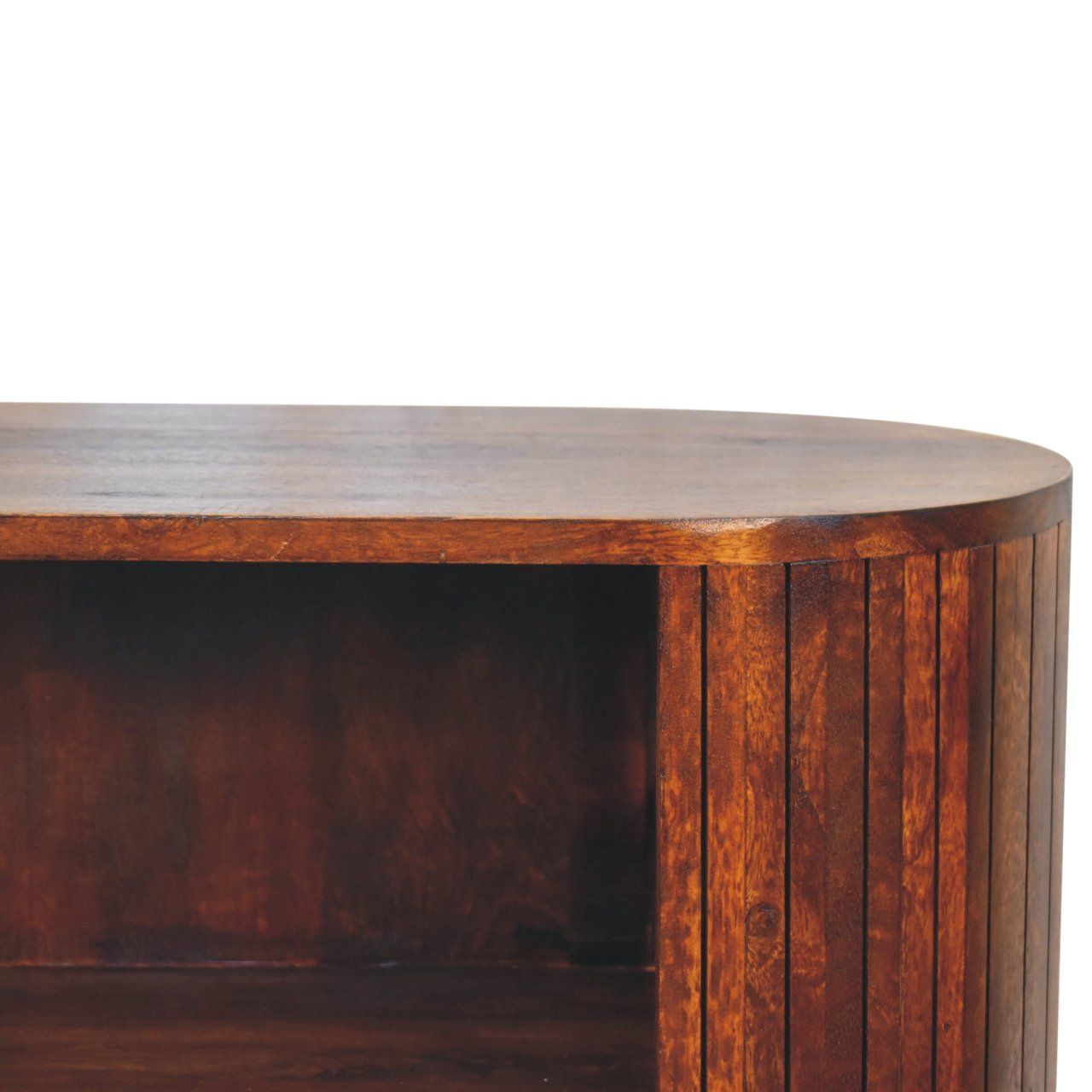 Cortez - Open Cabinet - Brown - Best Buy Furniture