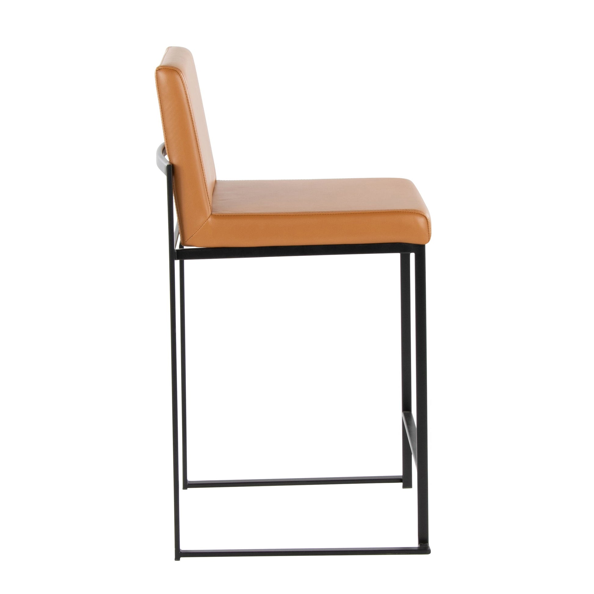Fuji - Contemporary High Back Barstool Elegant Design - Best Buy Furniture