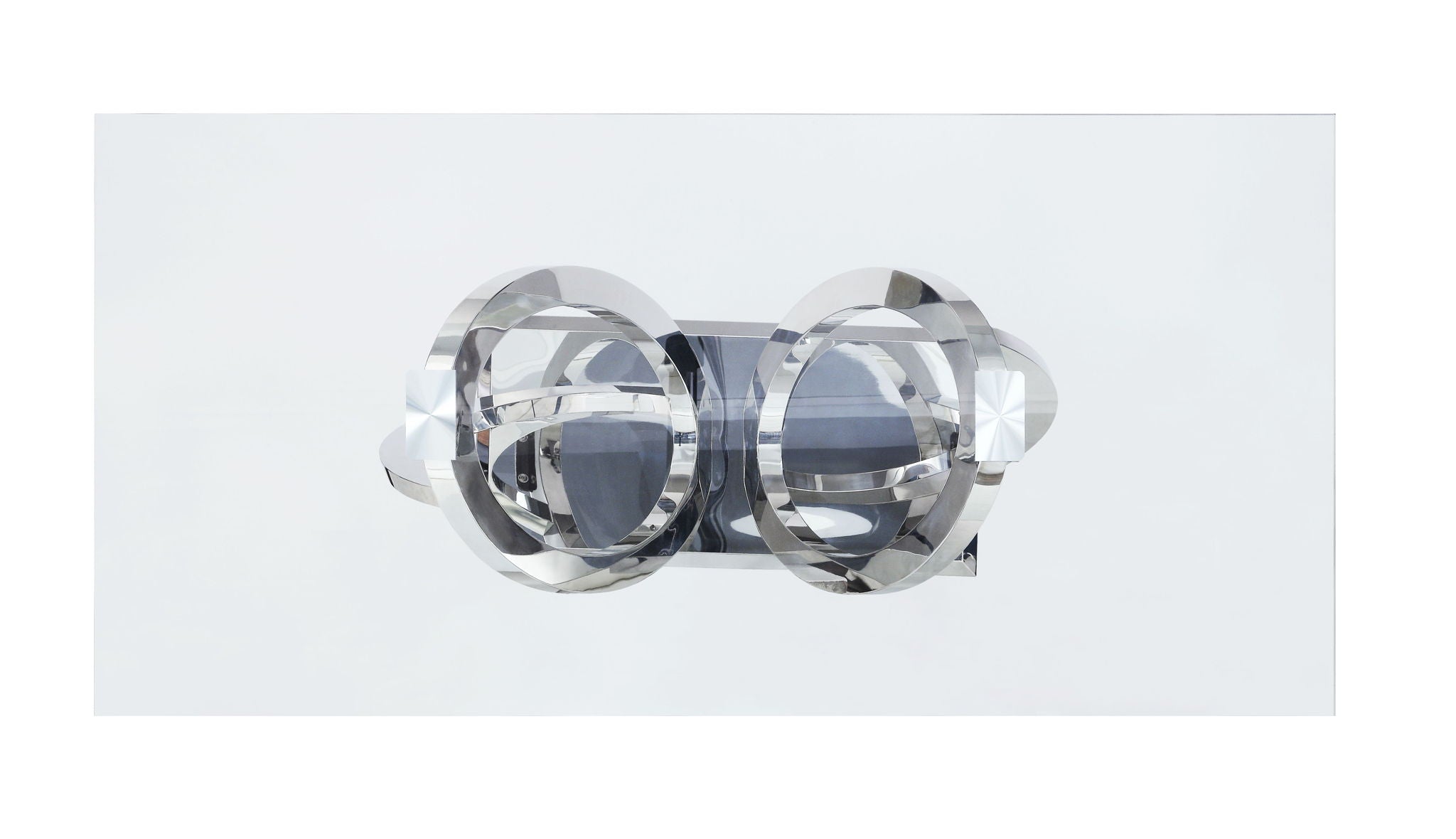 Finley - Clear Glass Top Mirrored Dining Table - Silver - Best Buy Furniture