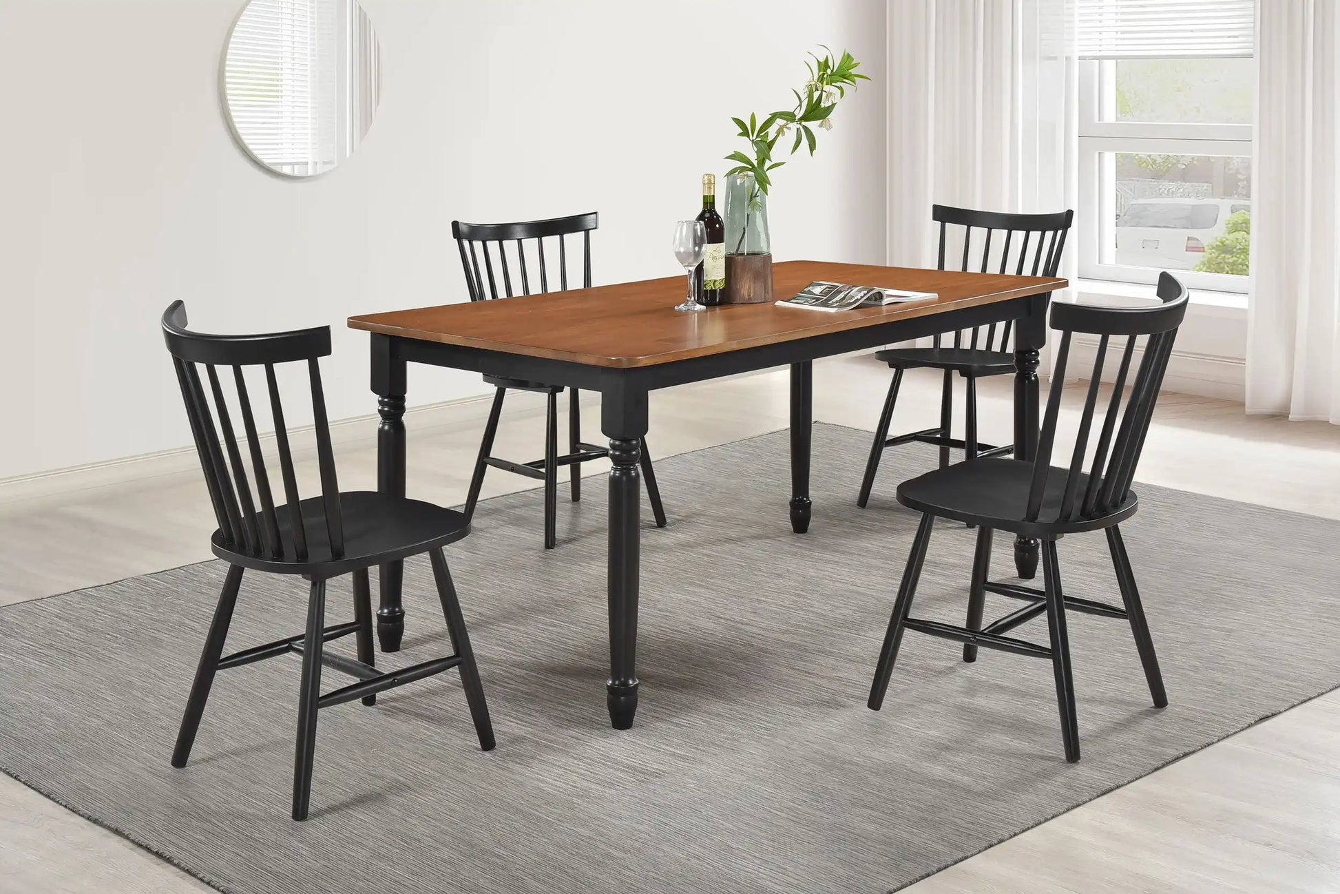 Hollyoak - Rectangular Dining Set - Best Buy Furniture