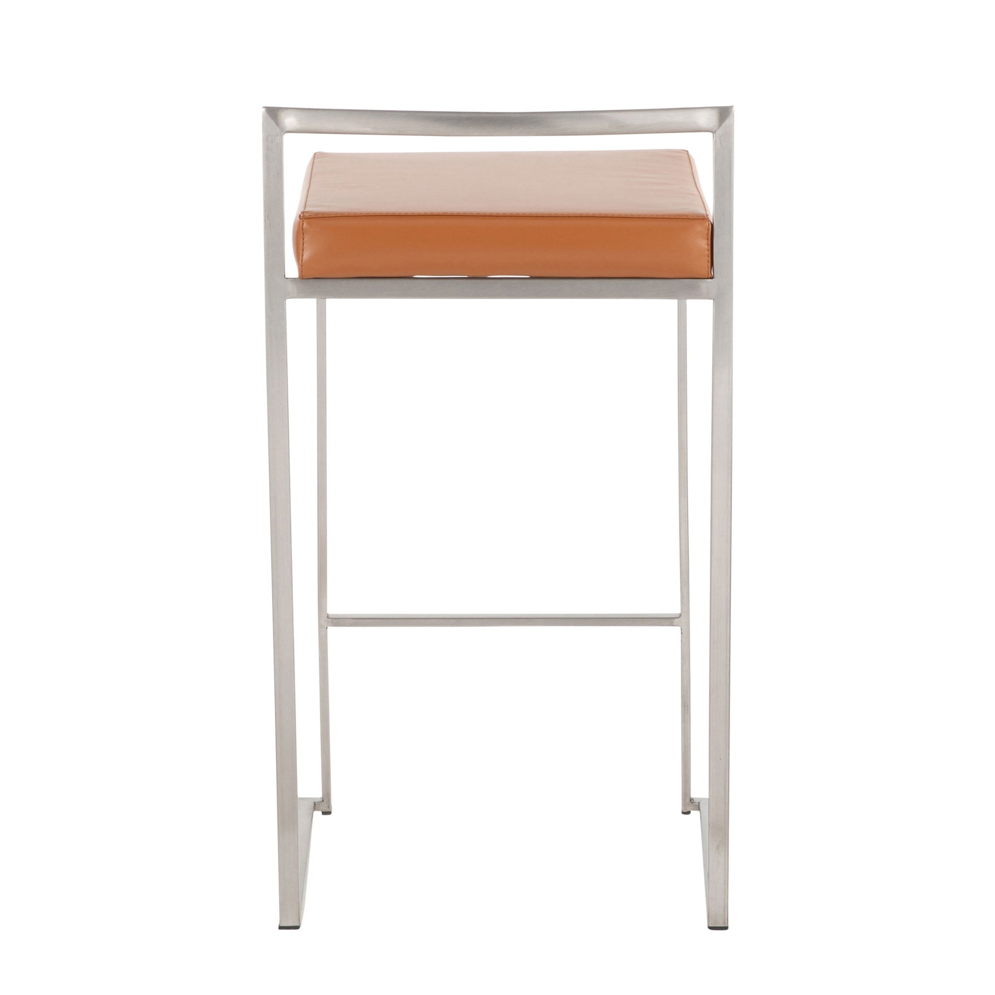 Fuji - Contemporary Elegant Stackable Counter Stool Set - Best Buy Furniture