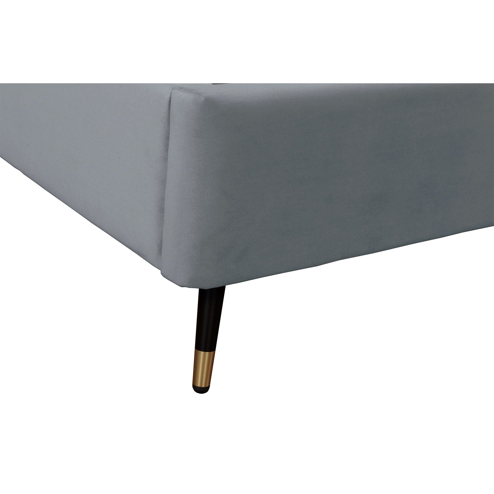 Crosby - Bed With Upholstered Headboard And Slats