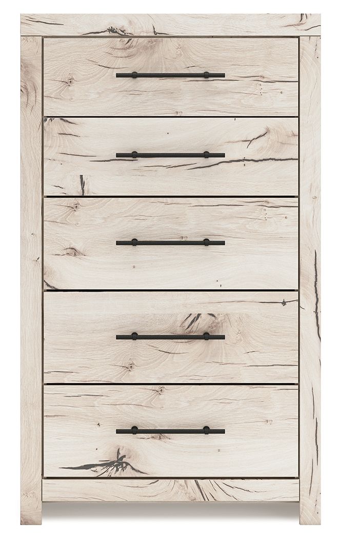 Lawroy - Five Drawer Chest - Light Natural - Best Buy Furniture