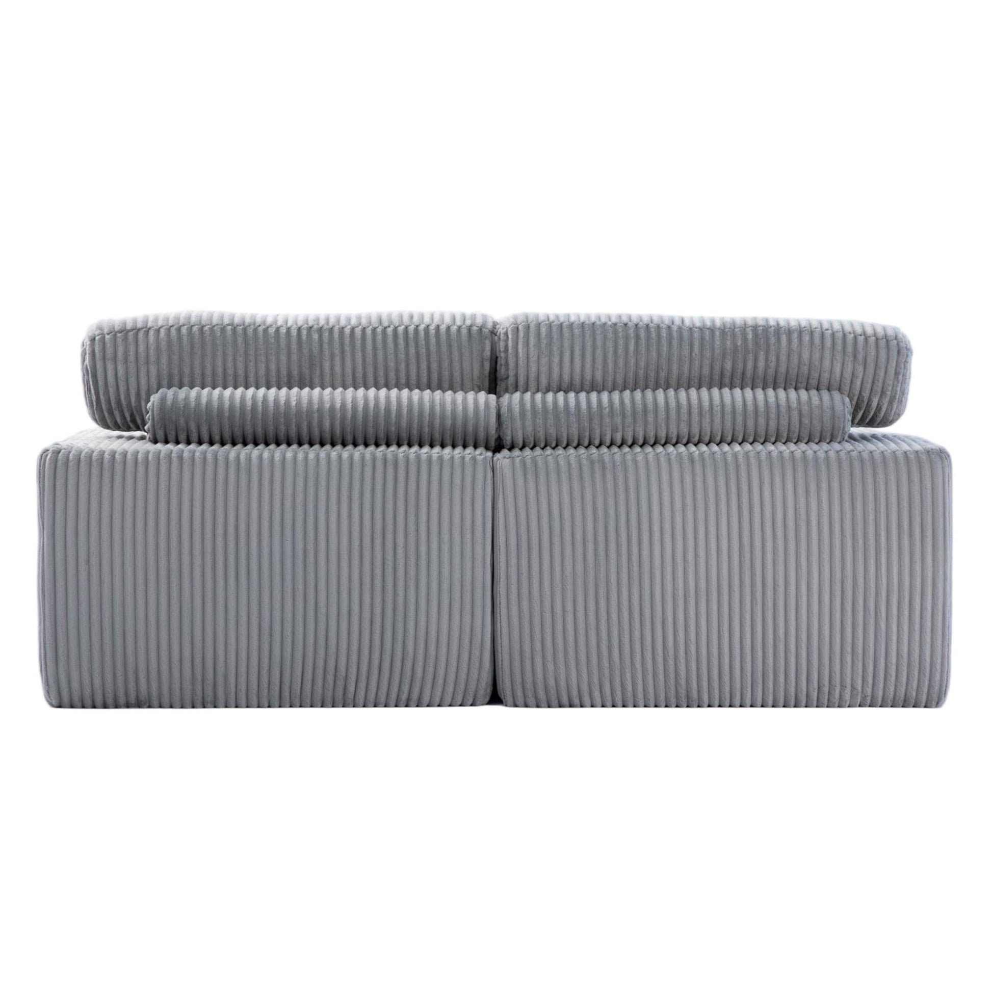 Double Chaise Lounge Chair, Oversized Upholstered Sleeper Cloud Couch - Best Buy Furniture
