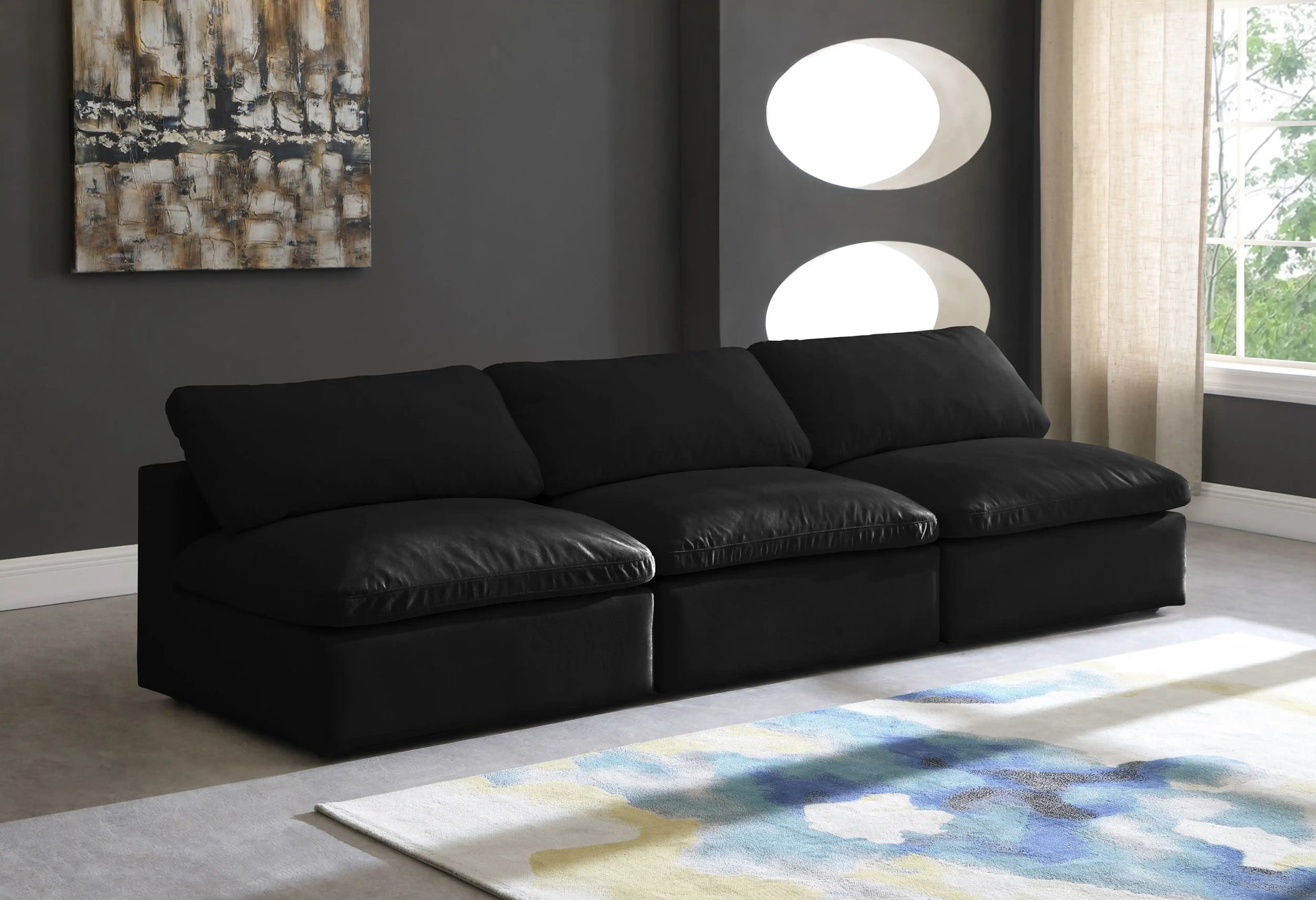 Cozy - Modular Armless 3 Seat Sofa - Best Buy Furniture