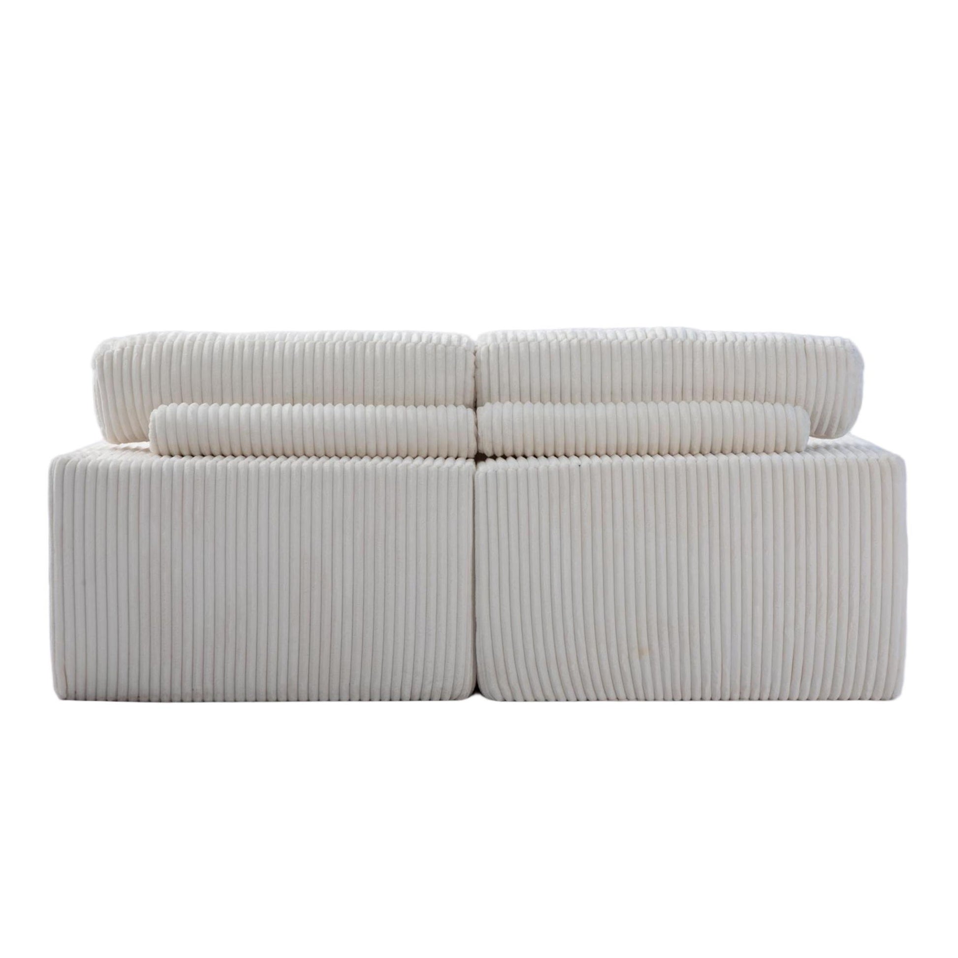 Double Chaise Lounge Chair, Oversized Upholstered Sleeper Cloud Couch - Best Buy Furniture