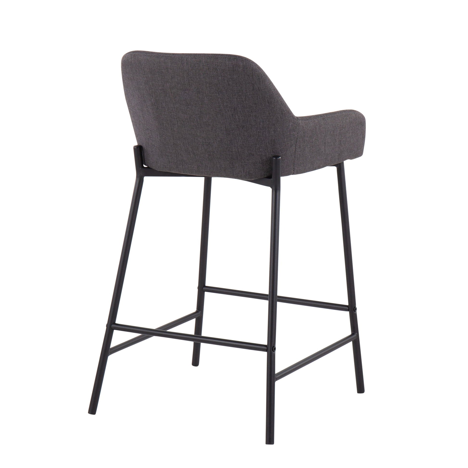 Daniella - Industrial Fixed Height Counter Stool (Set of 2) - Best Buy Furniture