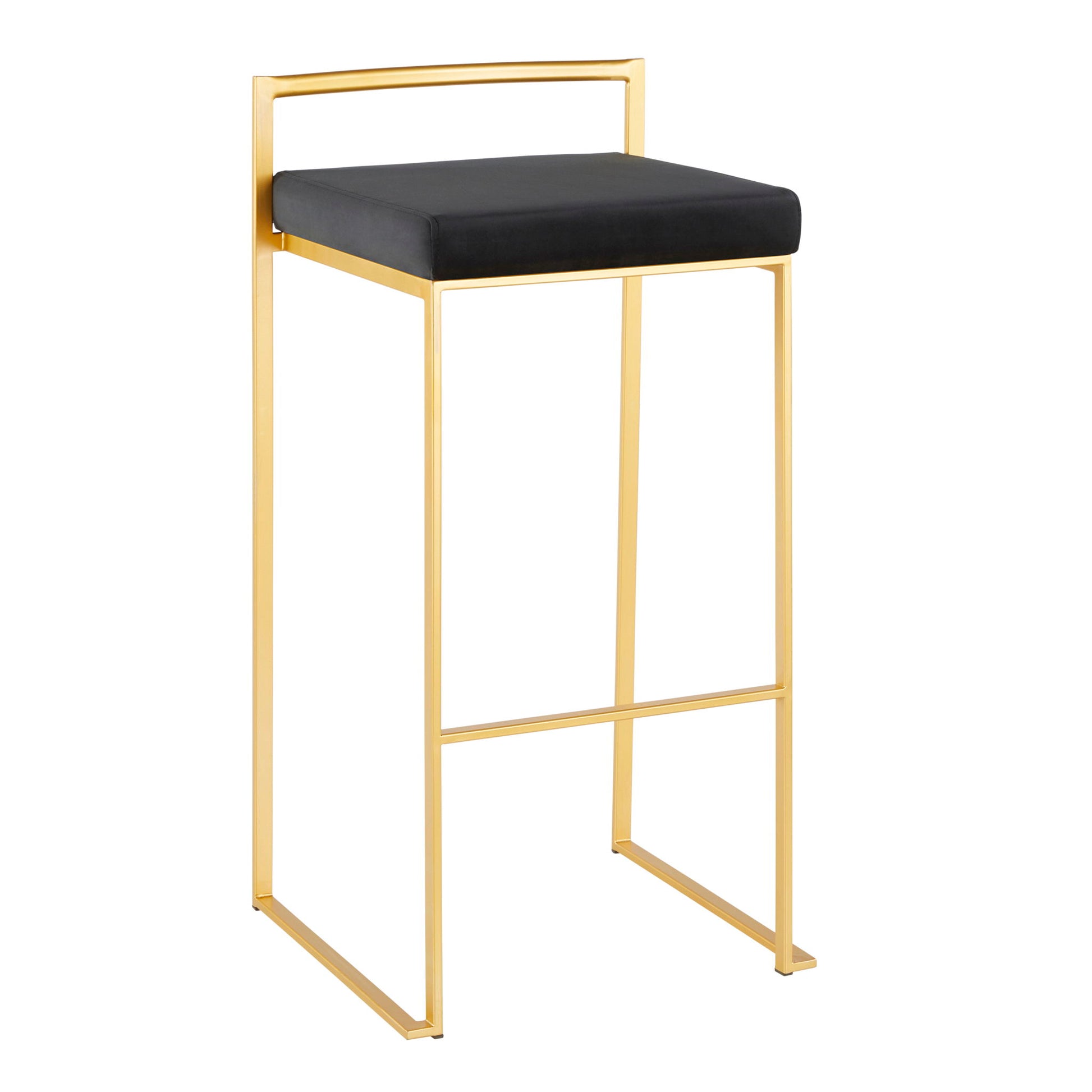 Fuji - Contemporary / Glam & Quality Construction Barstool - Best Buy Furniture