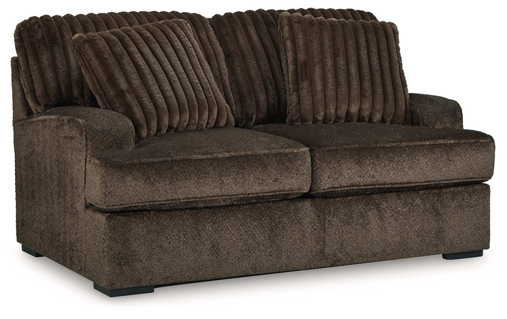 Aylesworth - Loveseat - Chocolate - Best Buy Furniture