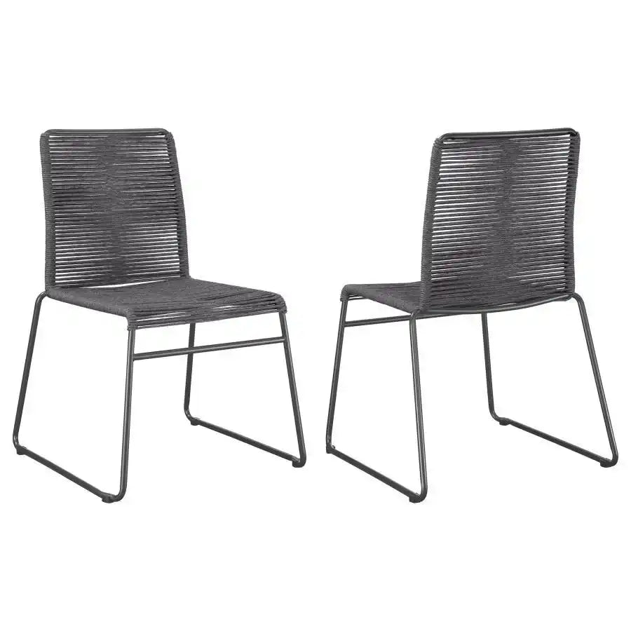 Jerome - Rope Woven Chair (Set of 2) - Best Buy Furniture