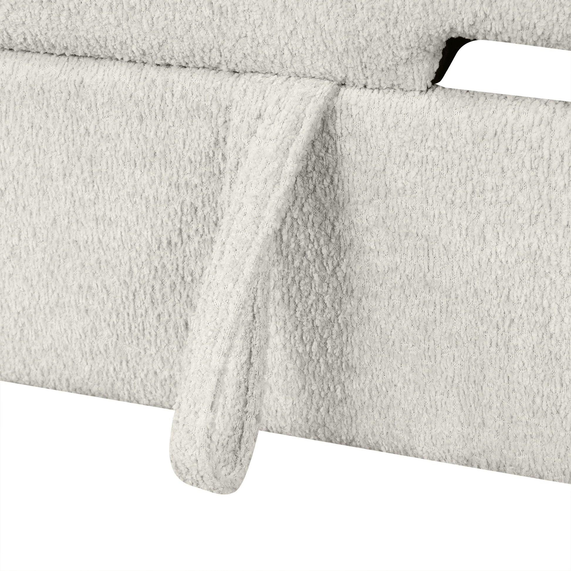 Versatile L Shaped Sofa Bed With Storage, Cup Holders, USB Ports Chenille - Best Buy Furniture