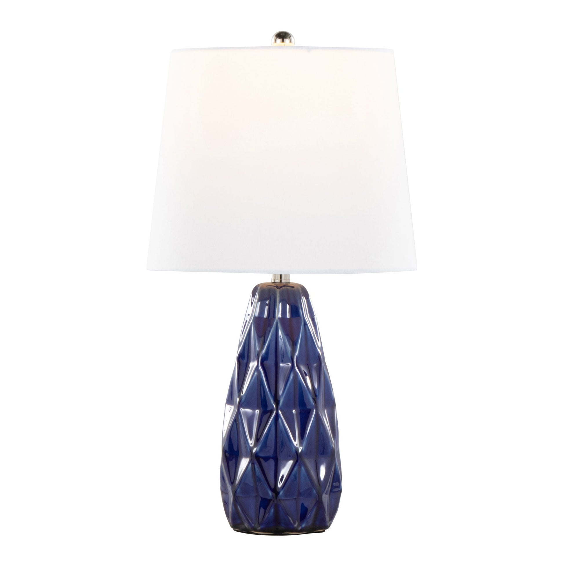 Hex - Contemporary Lamp (Set of 2) - Best Buy Furniture