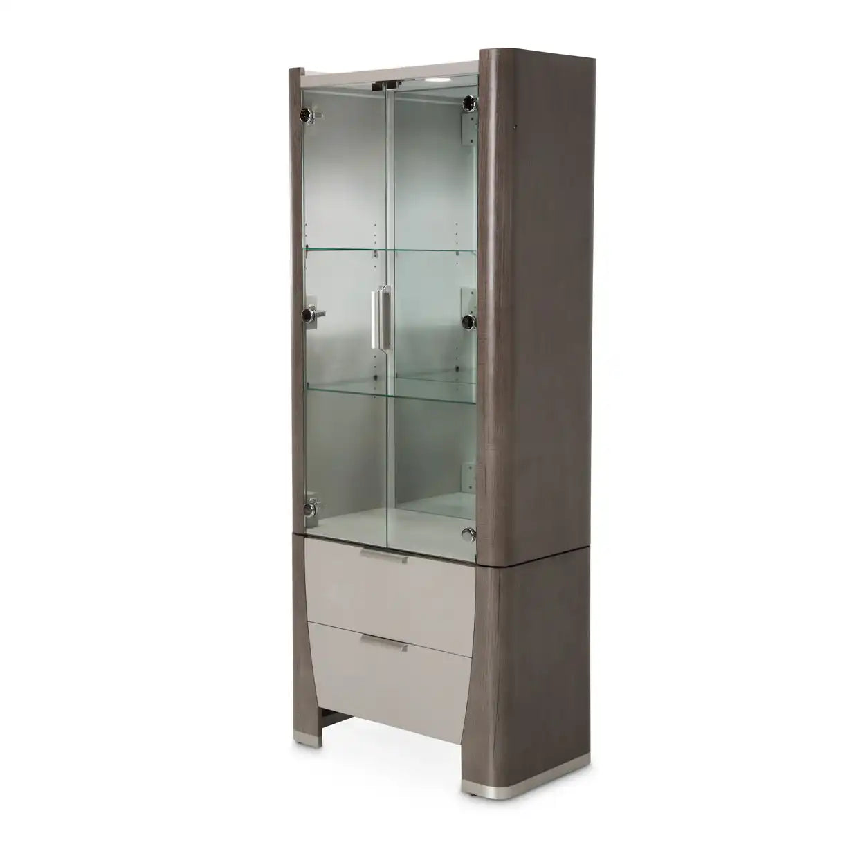 Roxbury Park - Display Cabinet - Slate - Best Buy Furniture