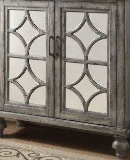Velika - Weathered Console Table - Gray - Best Buy Furniture