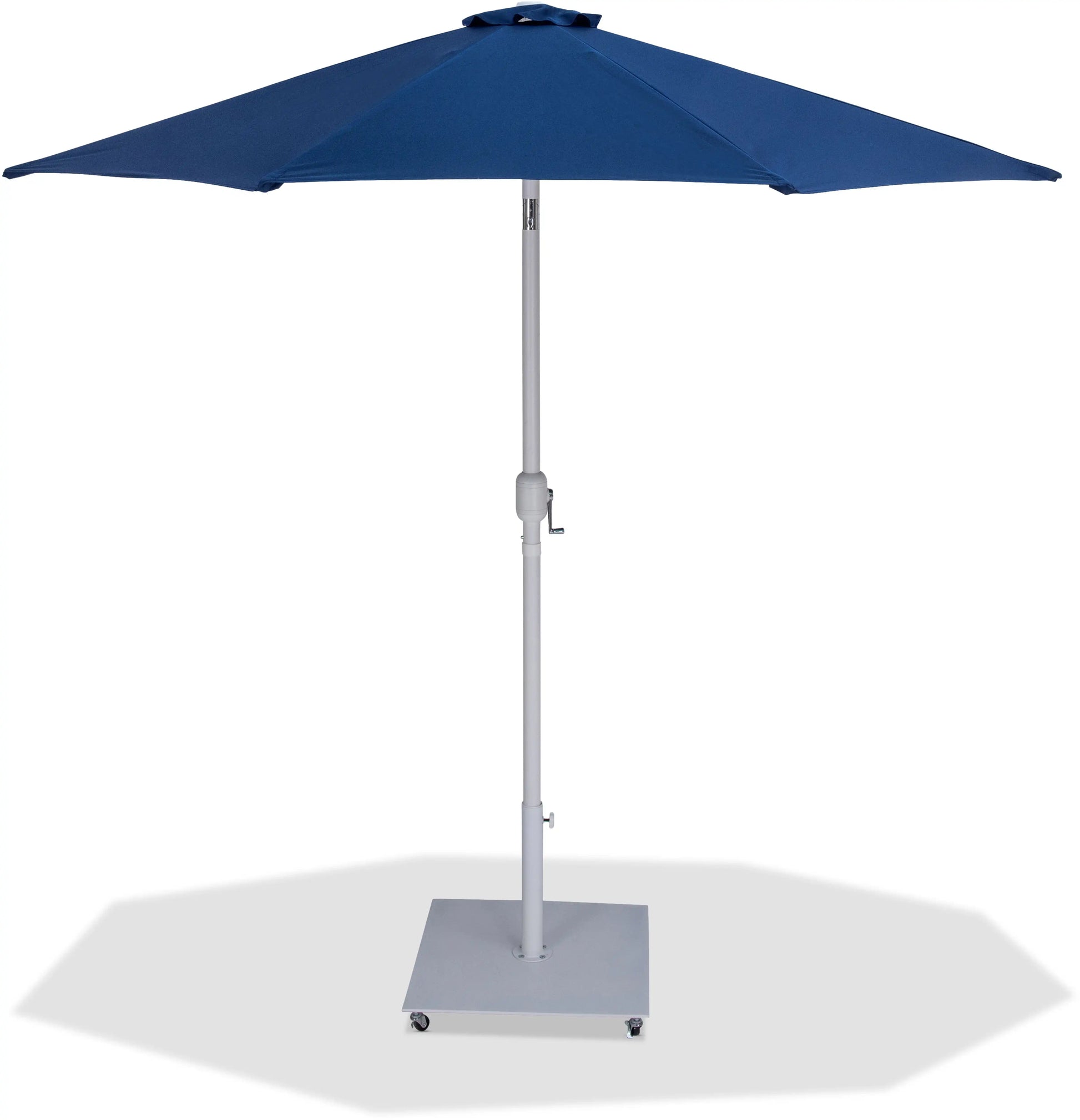 Fiji - Aluminum Patio Umbrella With Square White Base - Best Buy Furniture