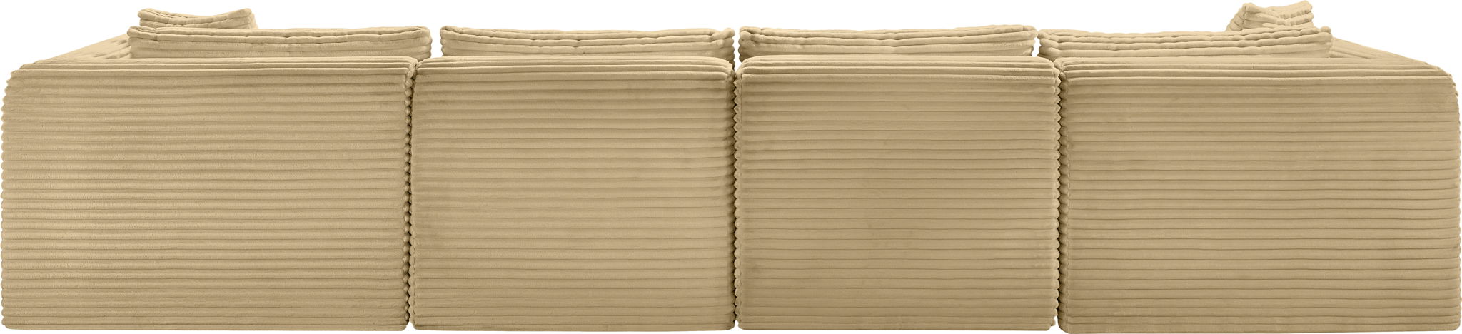 Shaggy - 5 Piece Modular Sectional With Ottoman - Best Buy Furniture