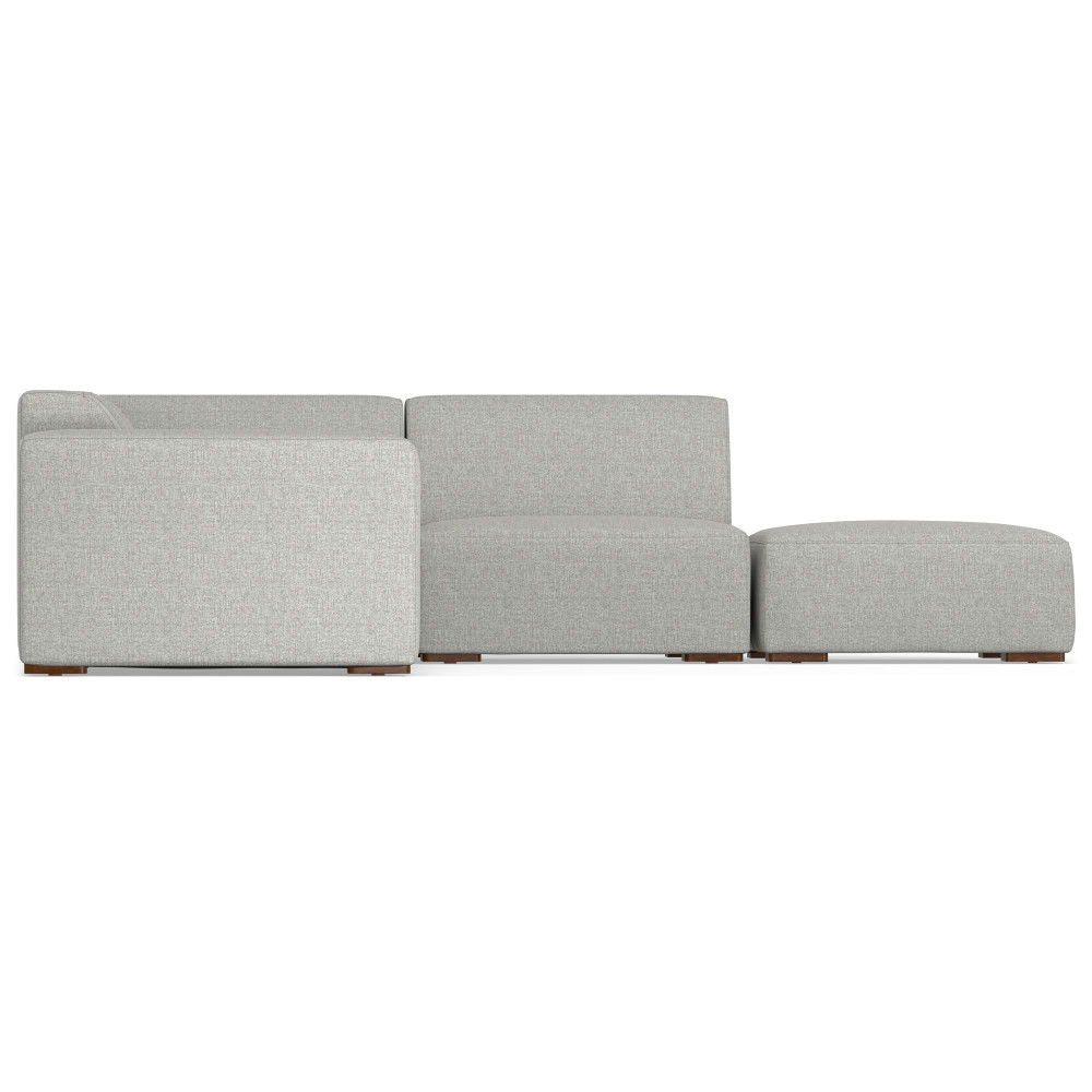 Rex - Handcrafted Sectional Sofa And Ottoman - Best Buy Furniture