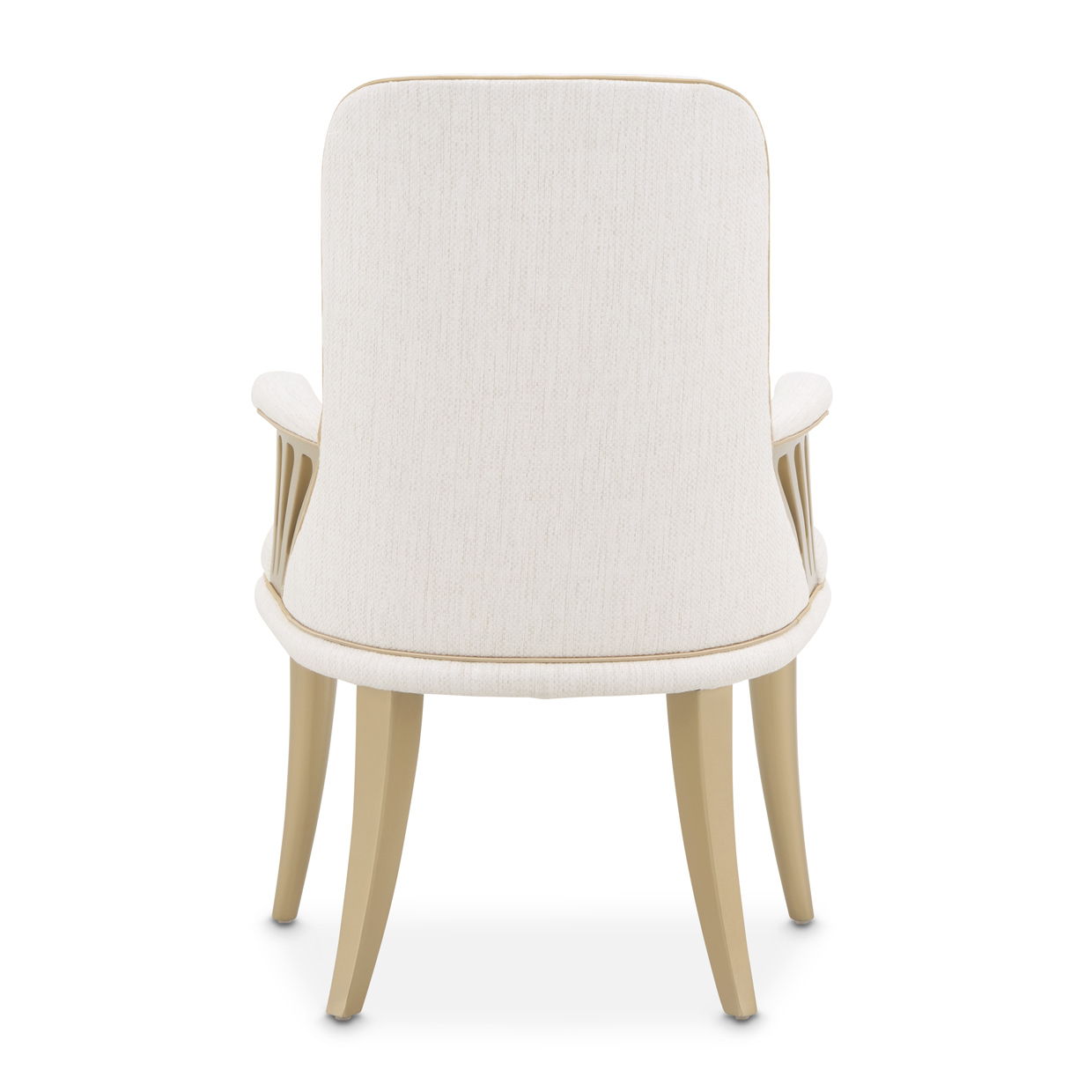La Terrazza - Dining Arm Chair (Set of 2) - Creamy Pearl - Best Buy Furniture