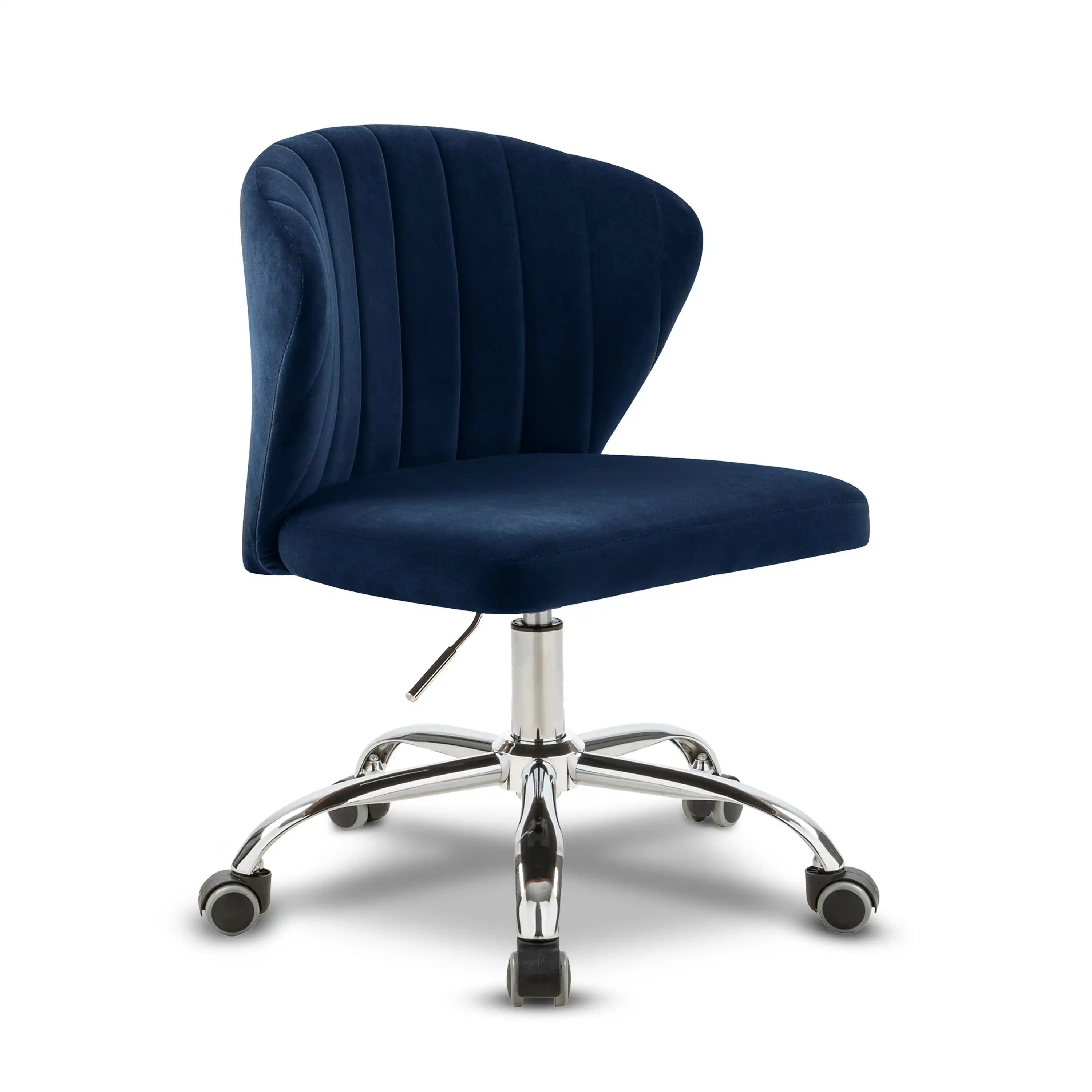 Finley - Office Chair with Chrome Legs - Best Buy Furniture