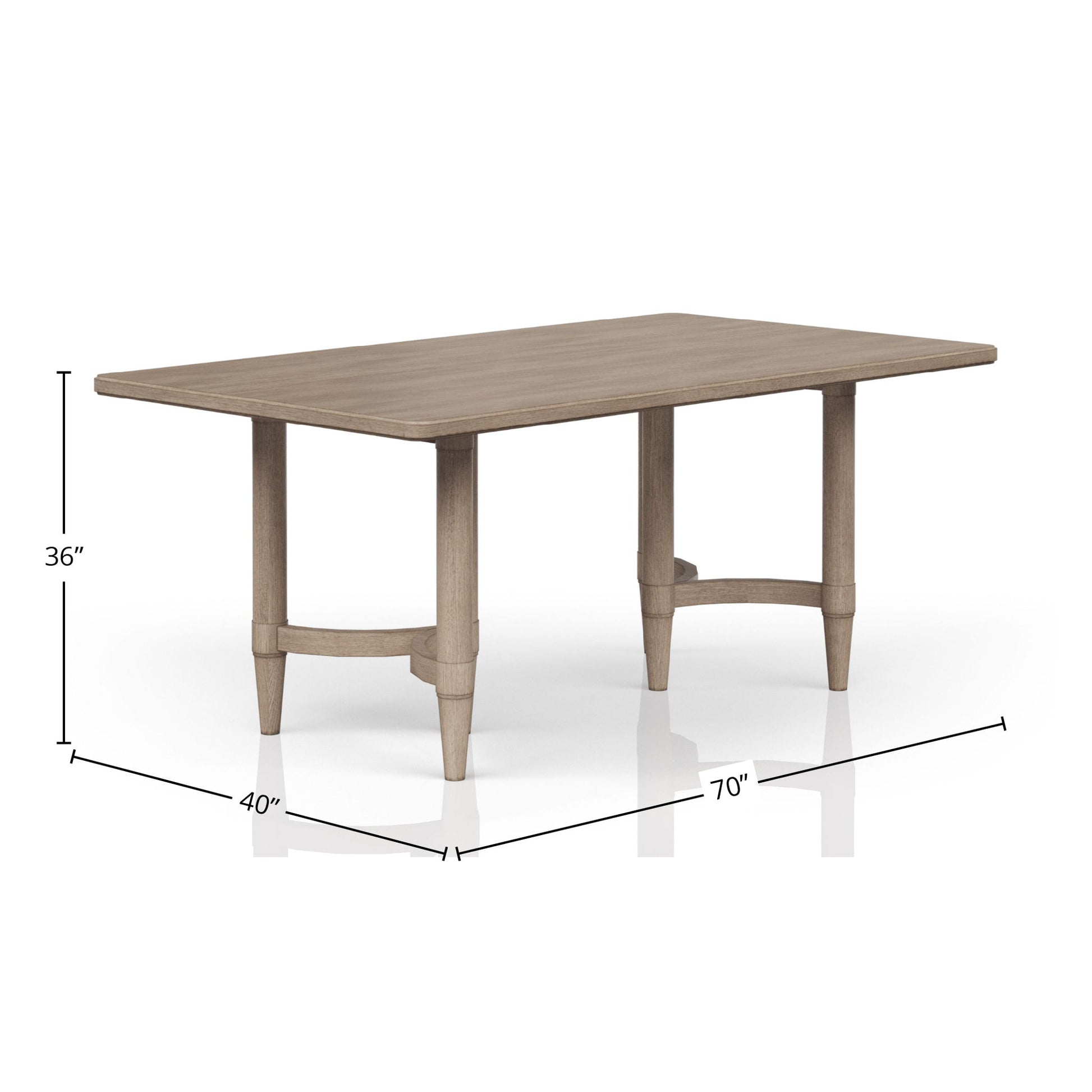 Counter Height Dining Table Colored - Sand - Best Buy Furniture