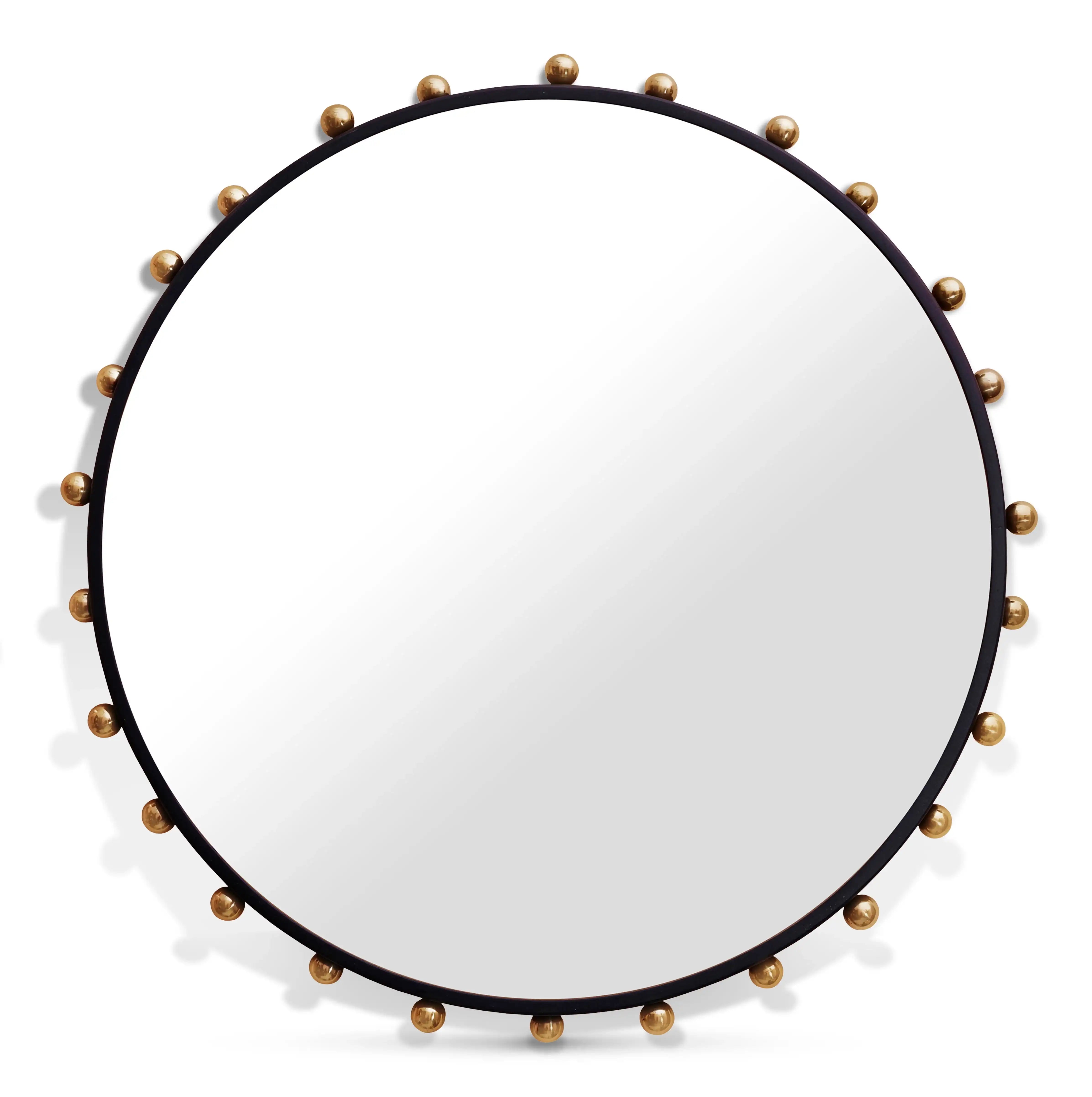 Raven - Mirror - Black / Gold - Best Buy Furniture