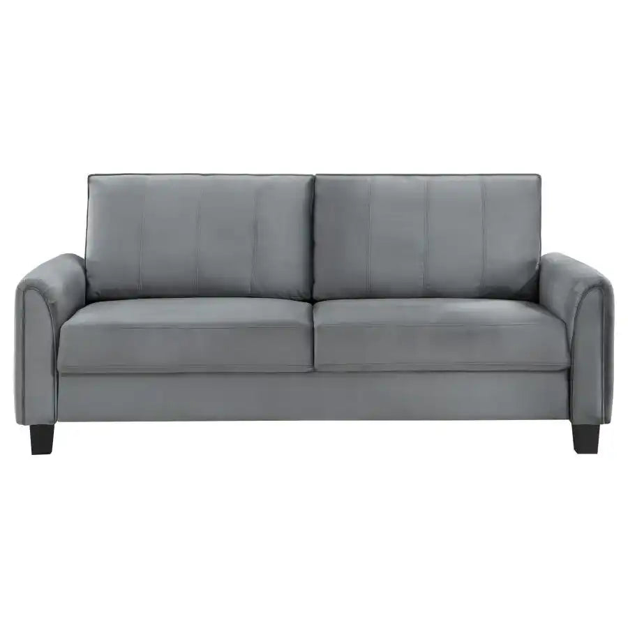 Davis - Upholstered Rolled Arm Sofa - Best Buy Furniture