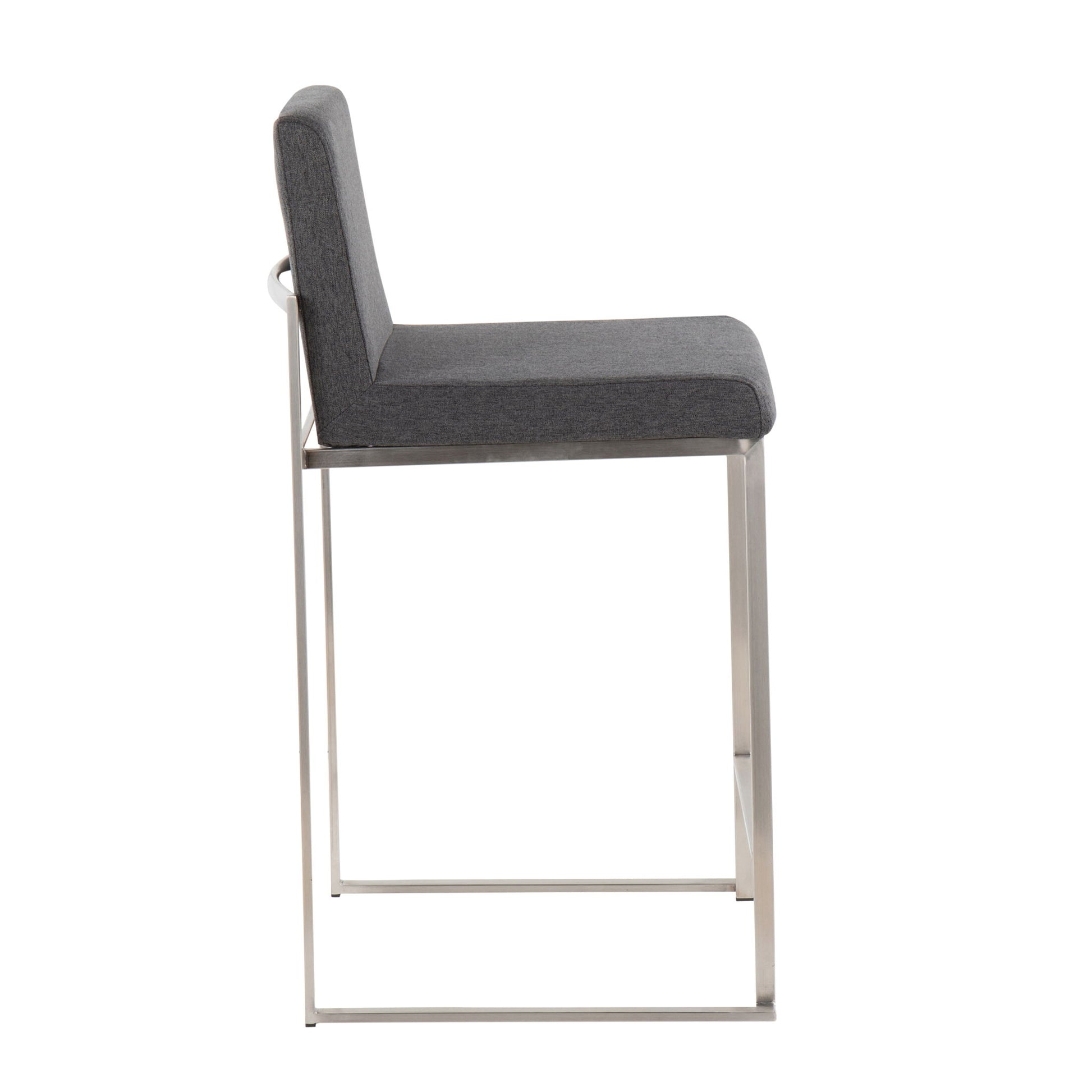 Fuji - Contemporary High Back Counter Stool, Functional Design - Best Buy Furniture