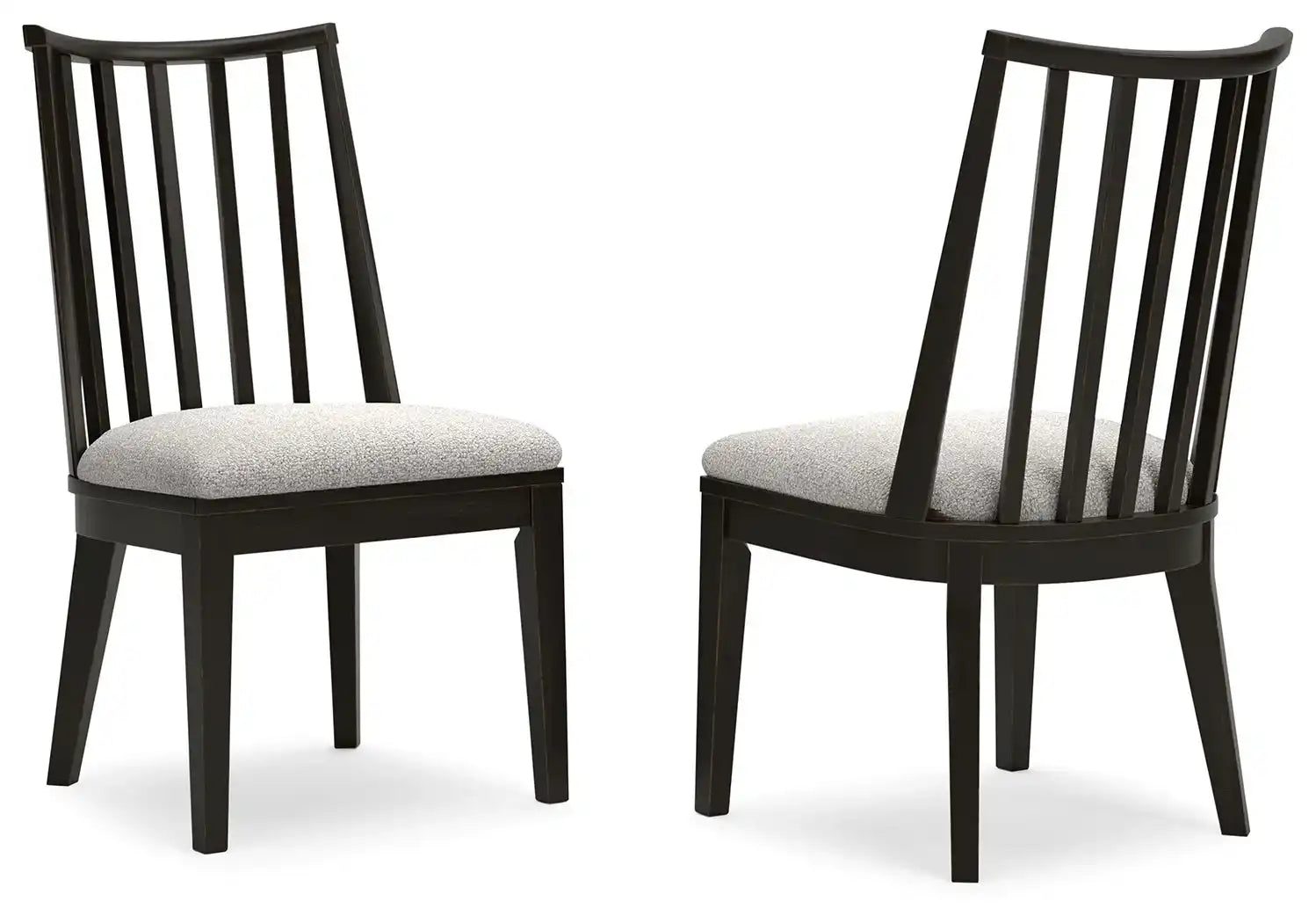 Galliden - Dining Upholstered Side Chair (Set of 2) - Black - Best Buy Furniture