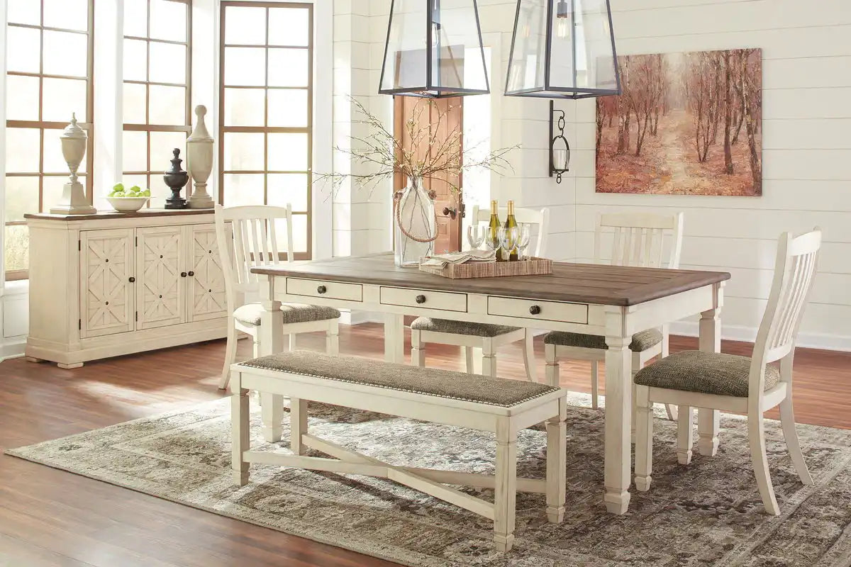 Bolanburg - Rectangular Dining Table Set - Best Buy Furniture