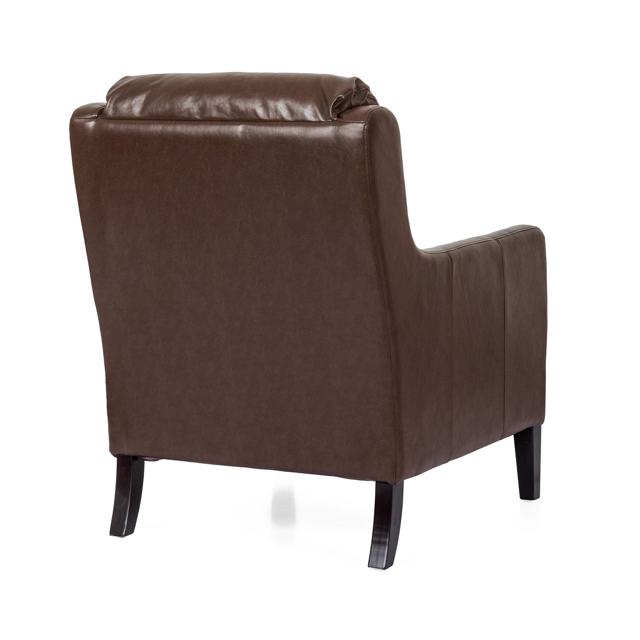 Contemporary Club Chair With Upholstered Fabric And Rubberwood Legs - Best Buy Furniture