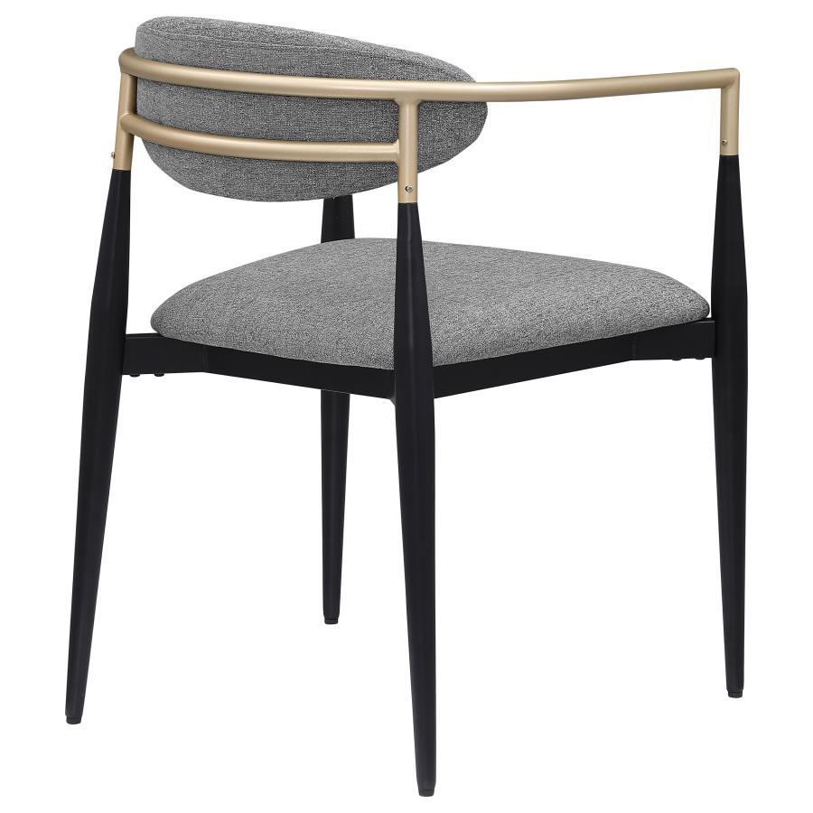 Alexis - Fabric Upholstered Dining Arm Chair (Set of 2) - Best Buy Furniture