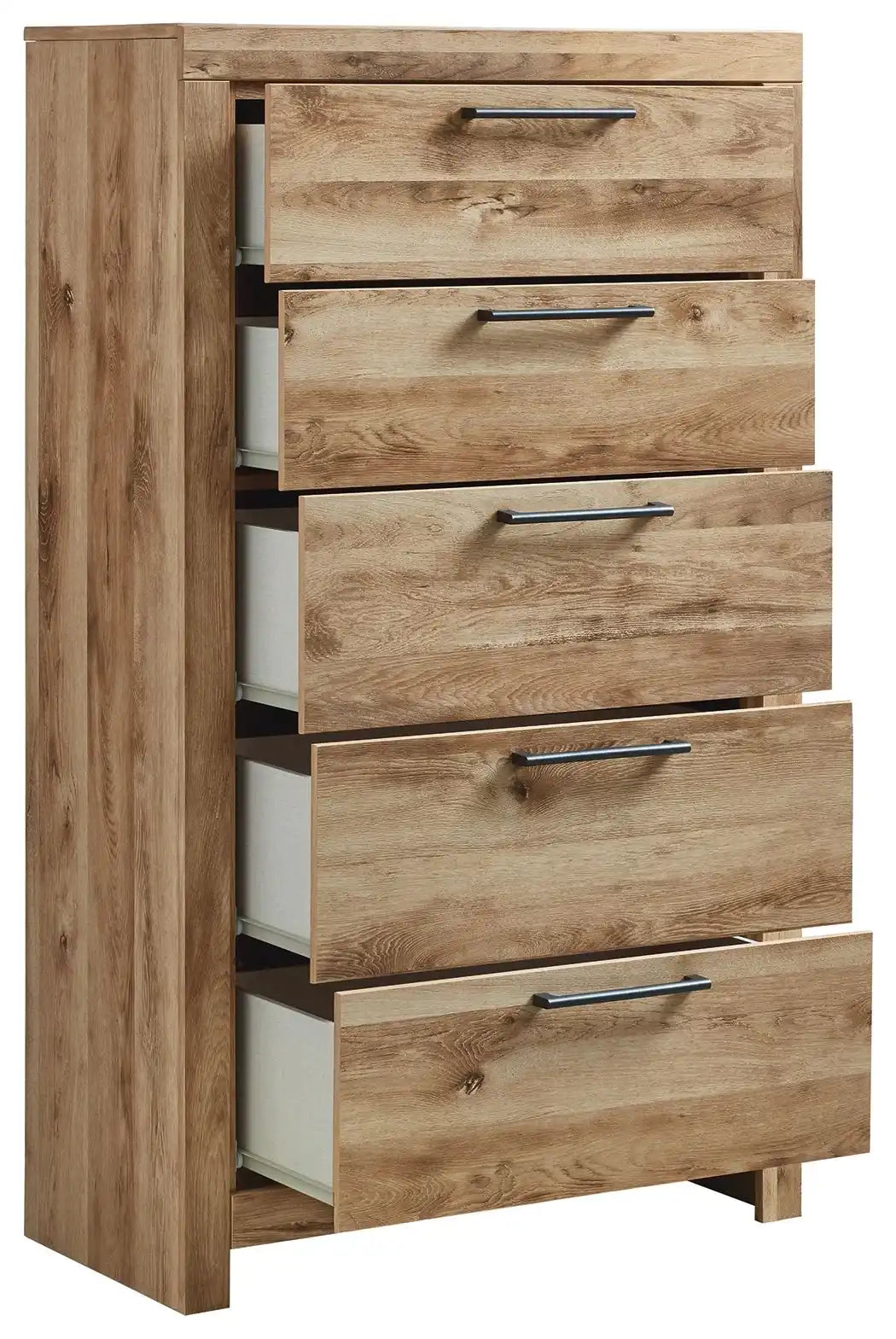 Hyanna - Five Drawer Chest - Tan Brown - Best Buy Furniture