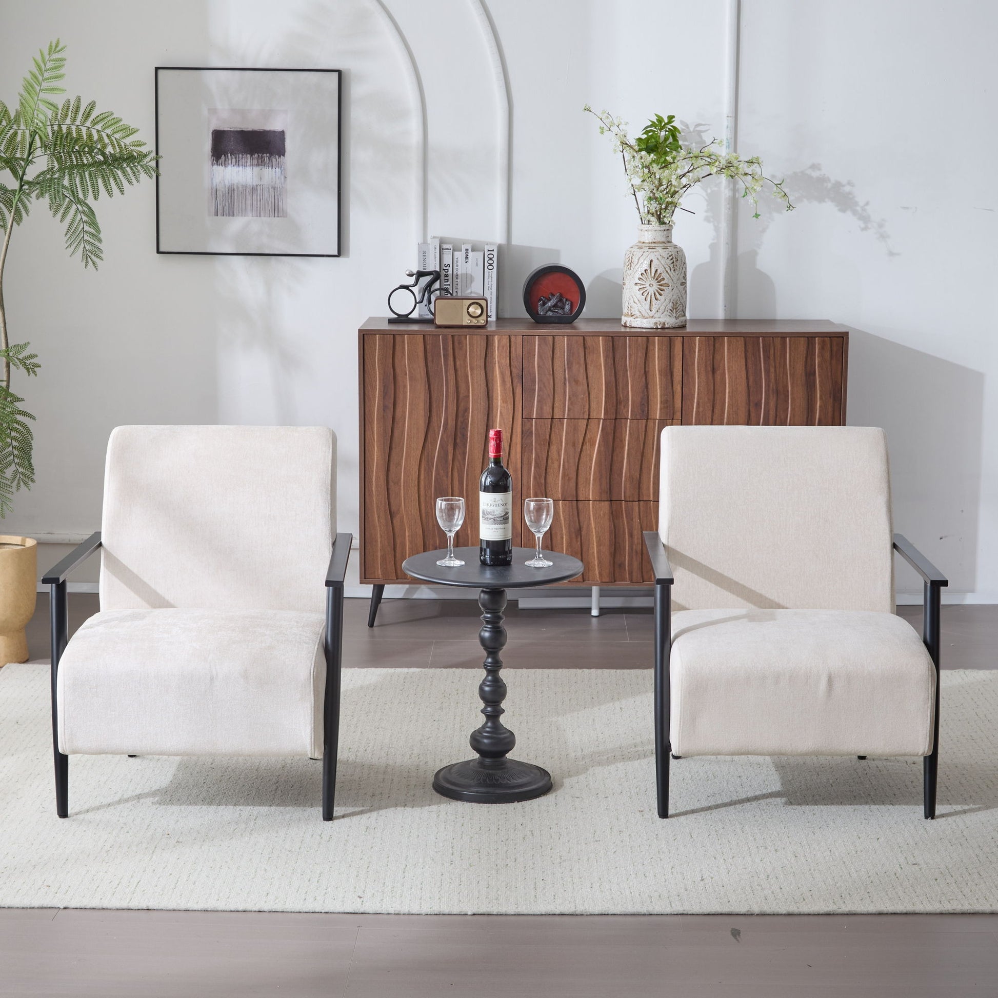 Modern Lounge Chair With Polyester Upholstery - Best Buy Furniture